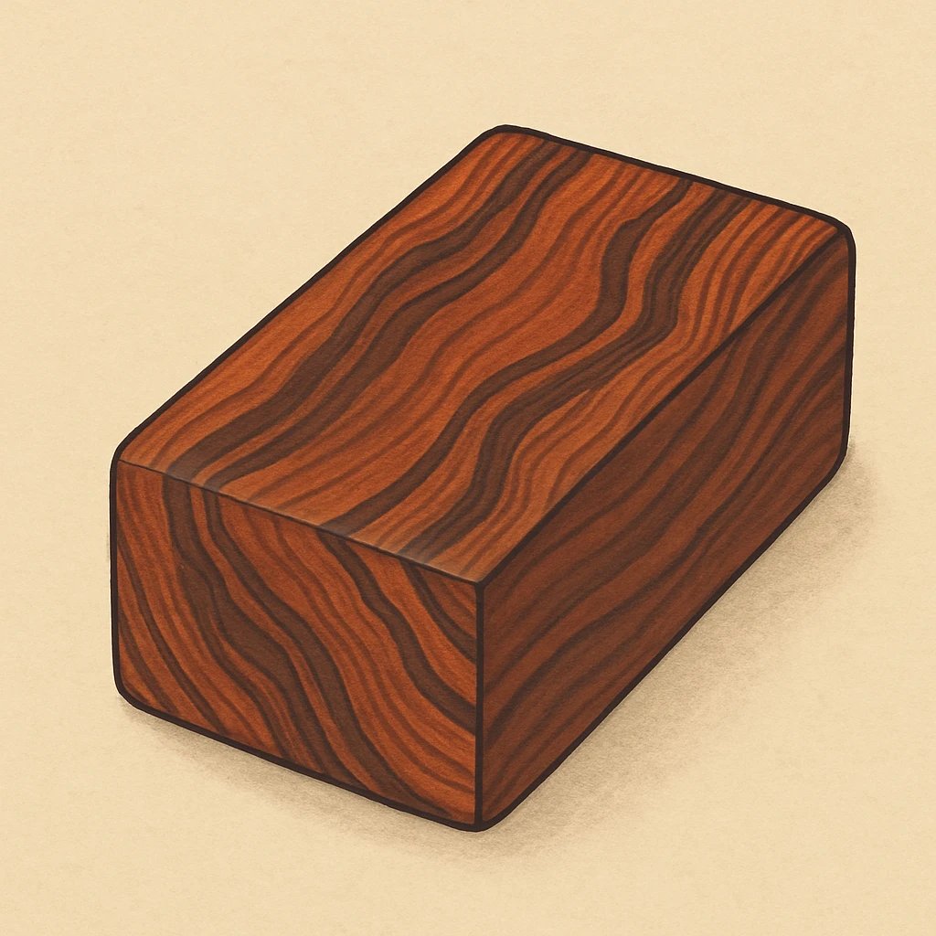 Picture of Cocobolo note