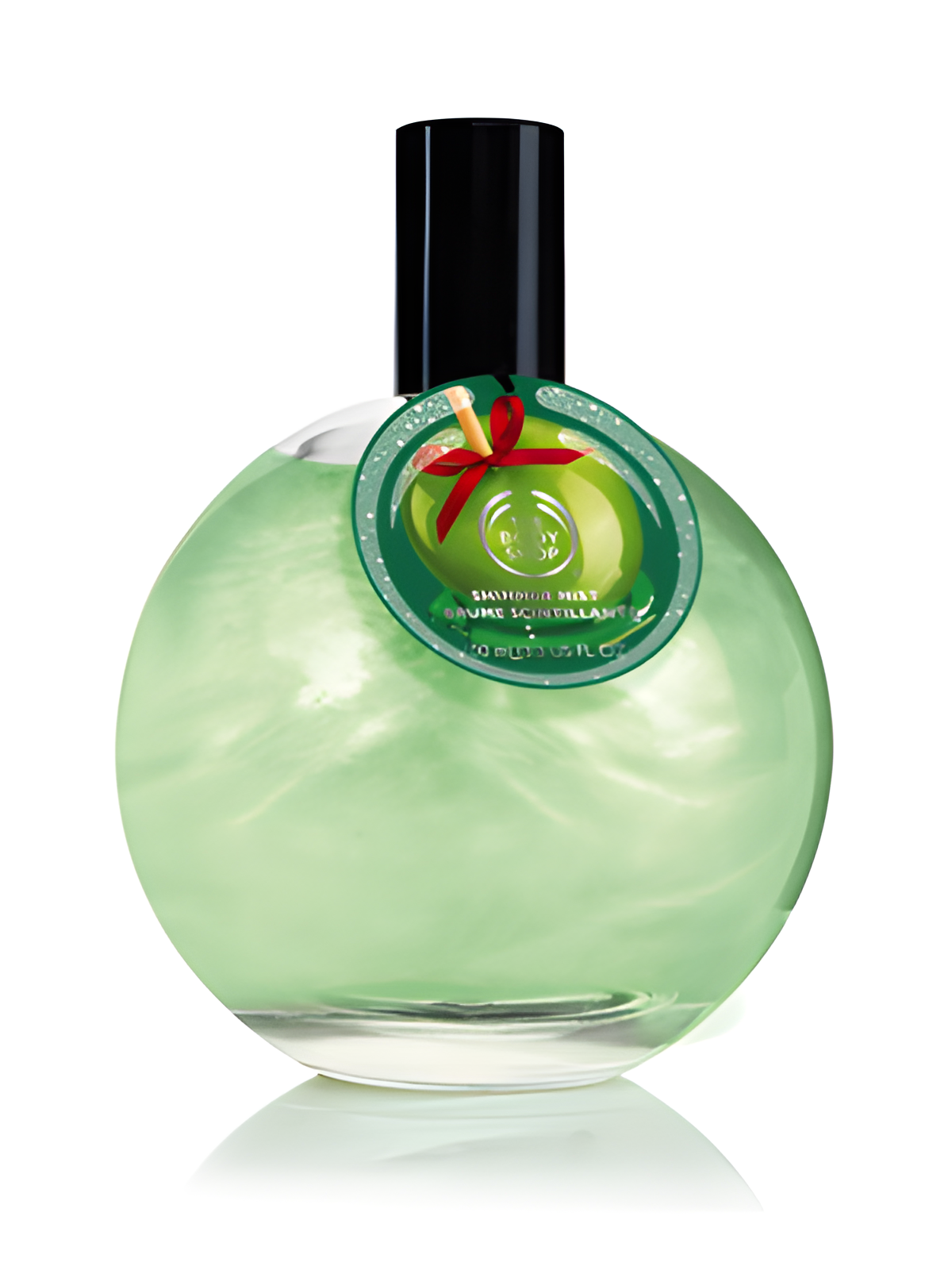 Glazed Apple Shimmer Mist by The Body Shop perfume bottle
