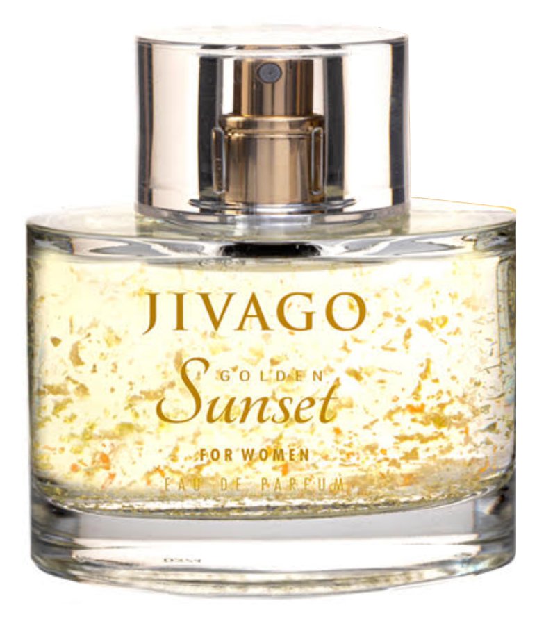 Golden Sunset by Jivago perfume bottle