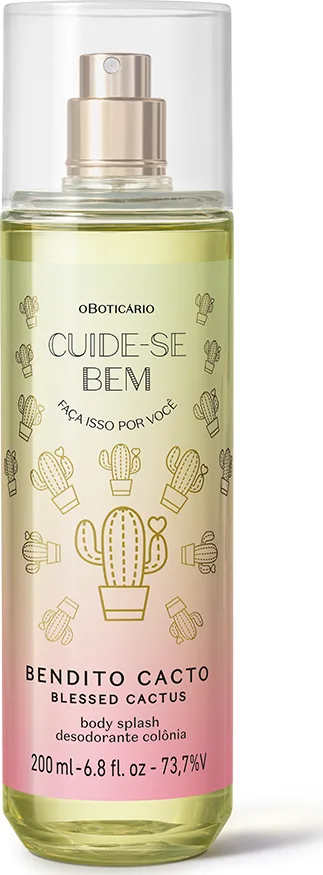 Cuide-Se Bem Bendito Cacto by O Boticário perfume bottle