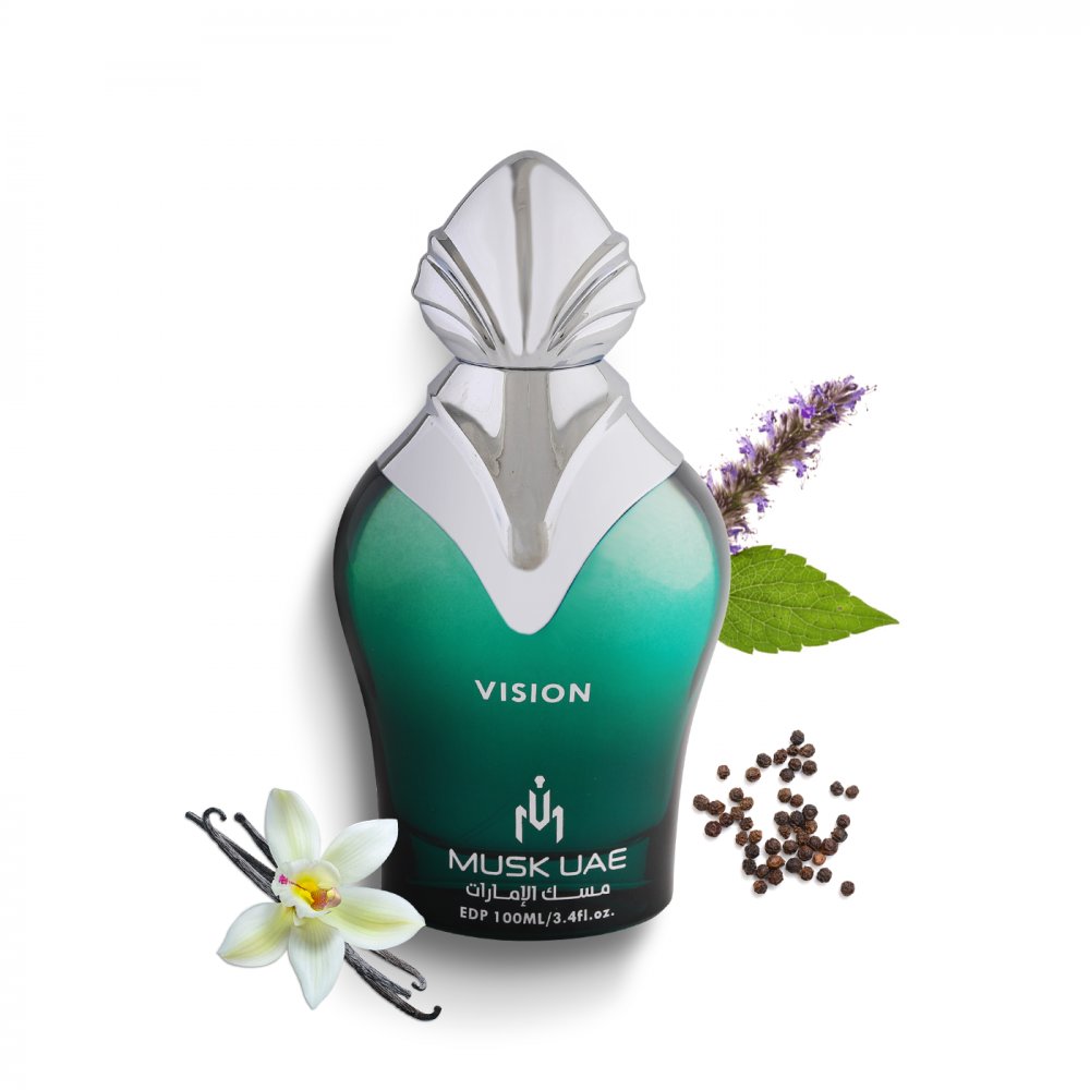 Vision by Musk perfume bottle