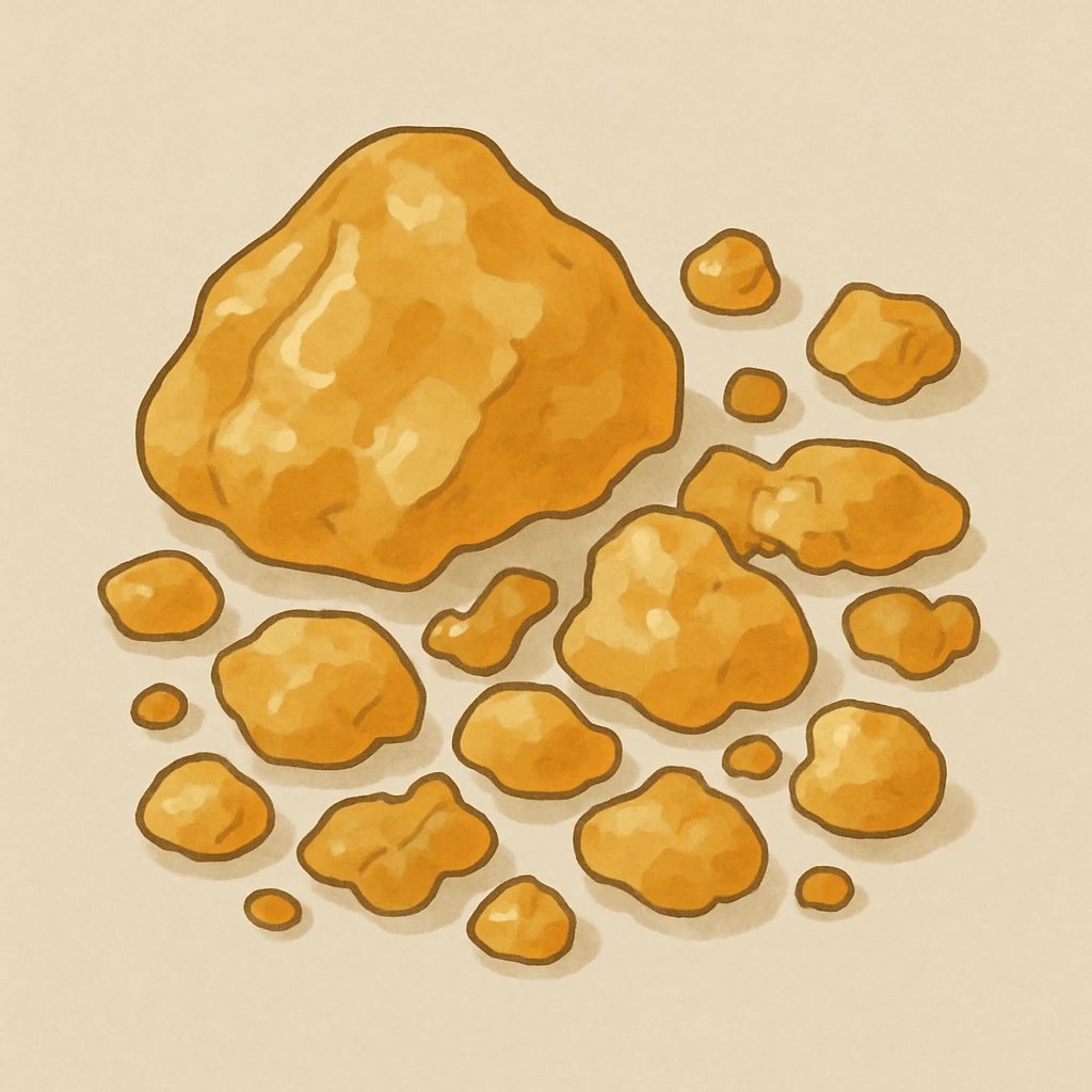 Picture of Copal resin note