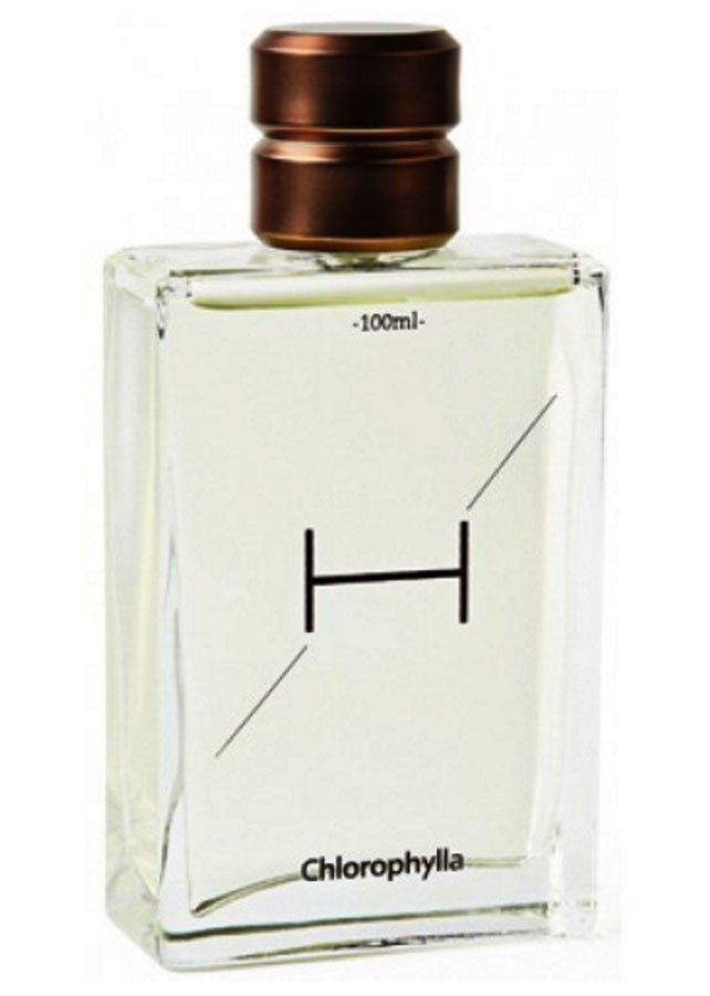H by Chlorophylla perfume bottle