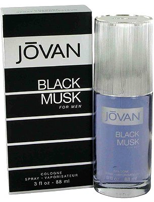 Black Musk by Jovan perfume bottle