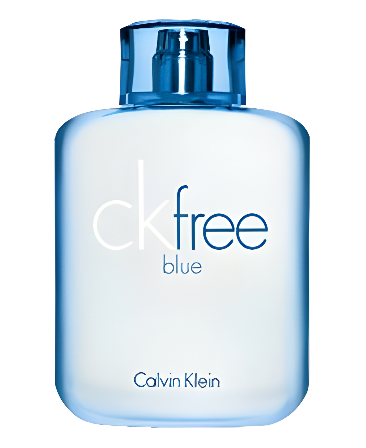 CK Free Blue by Calvin Klein perfume bottle