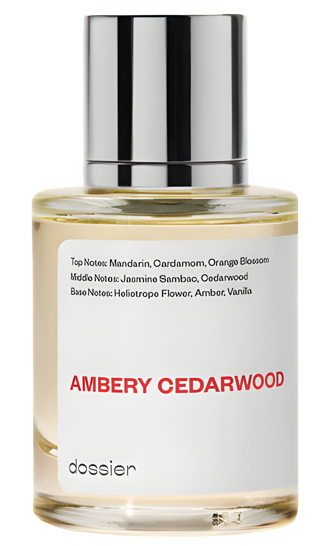 Ambery Cedarwood by Dossier perfume bottle