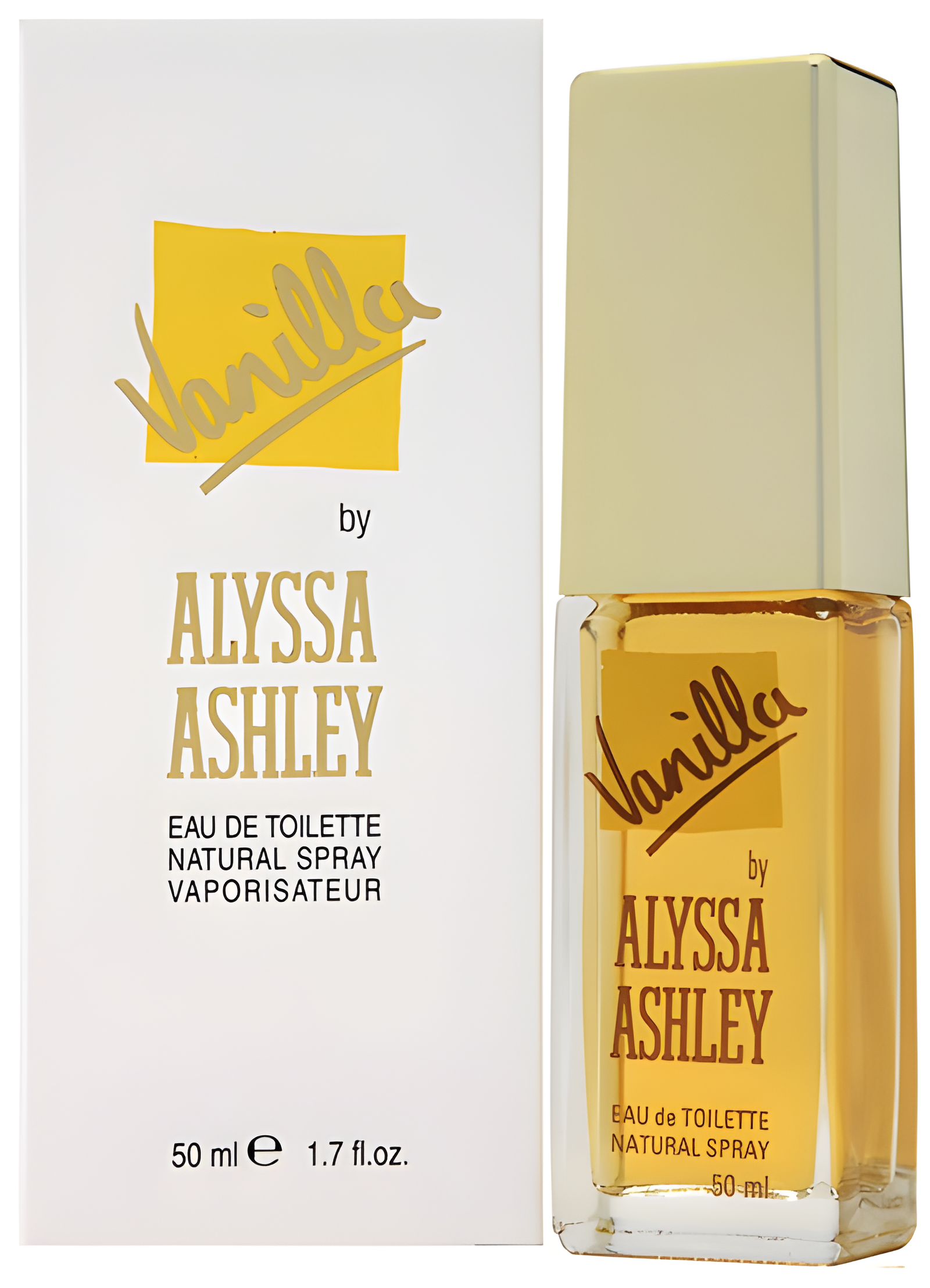 Vanilla by Alyssa Ashley perfume bottle