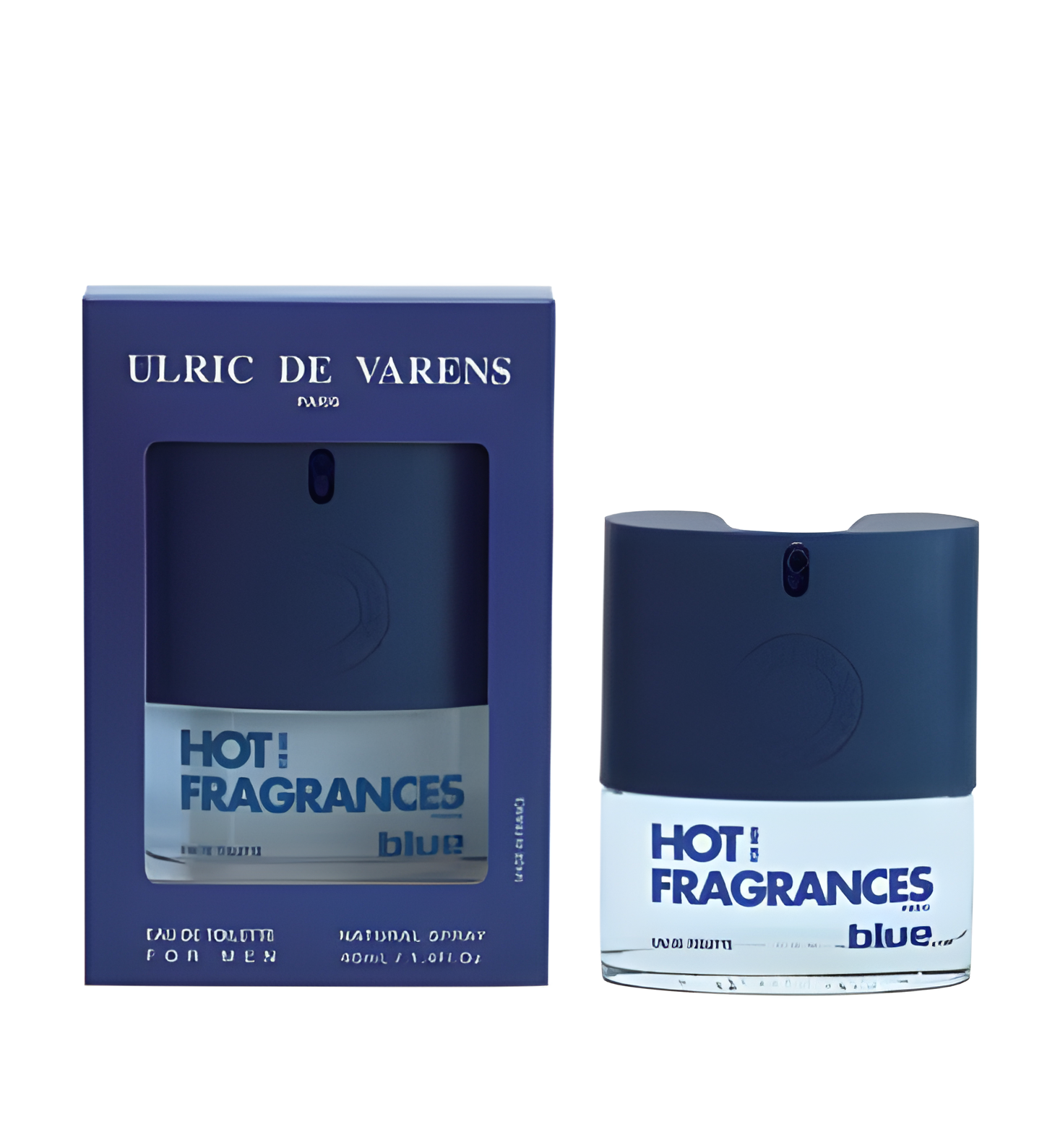 Hot! Fragrances Blue by Ulric de Varens perfume bottle