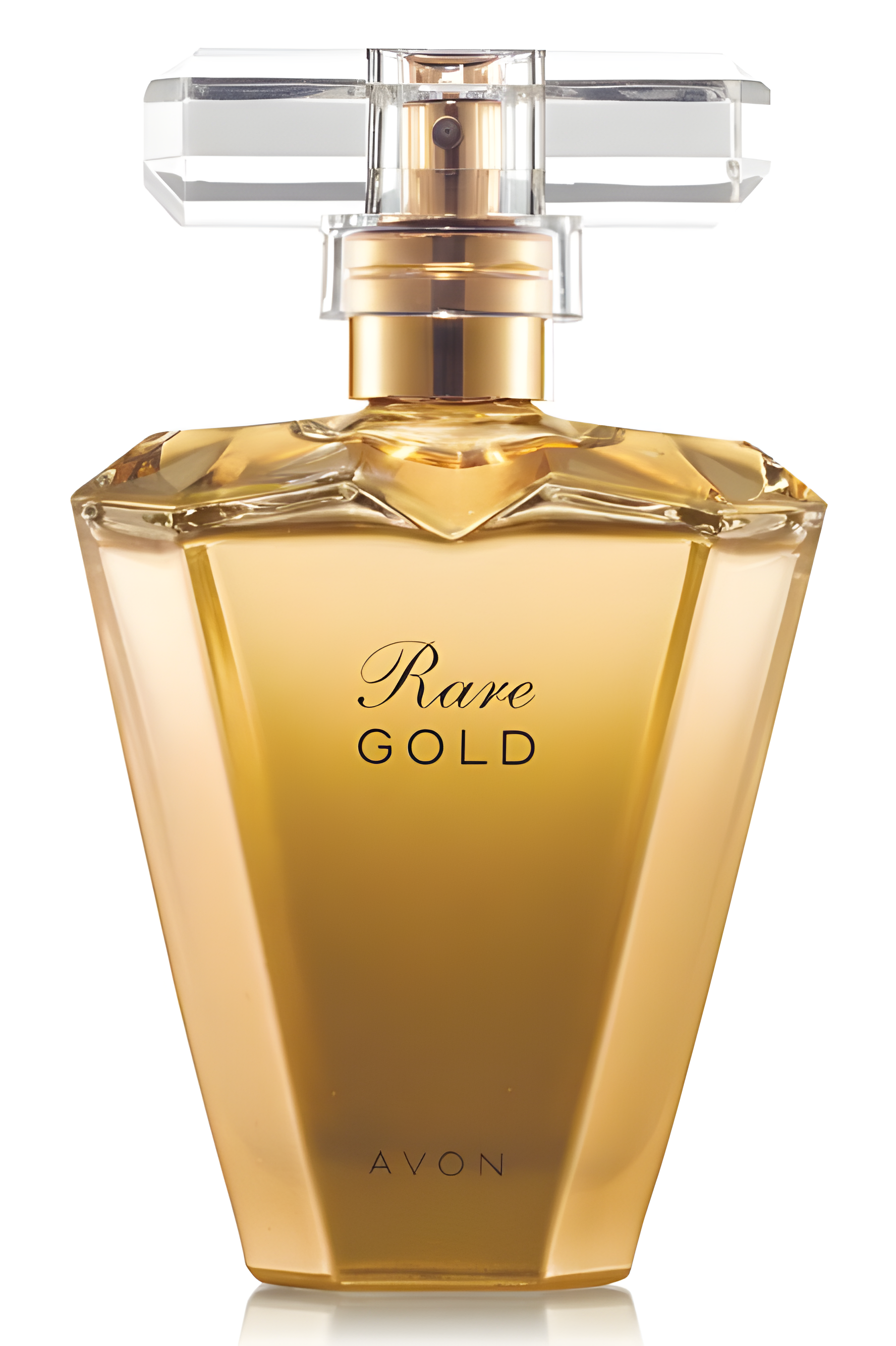 Rare Gold by Avon perfume bottle