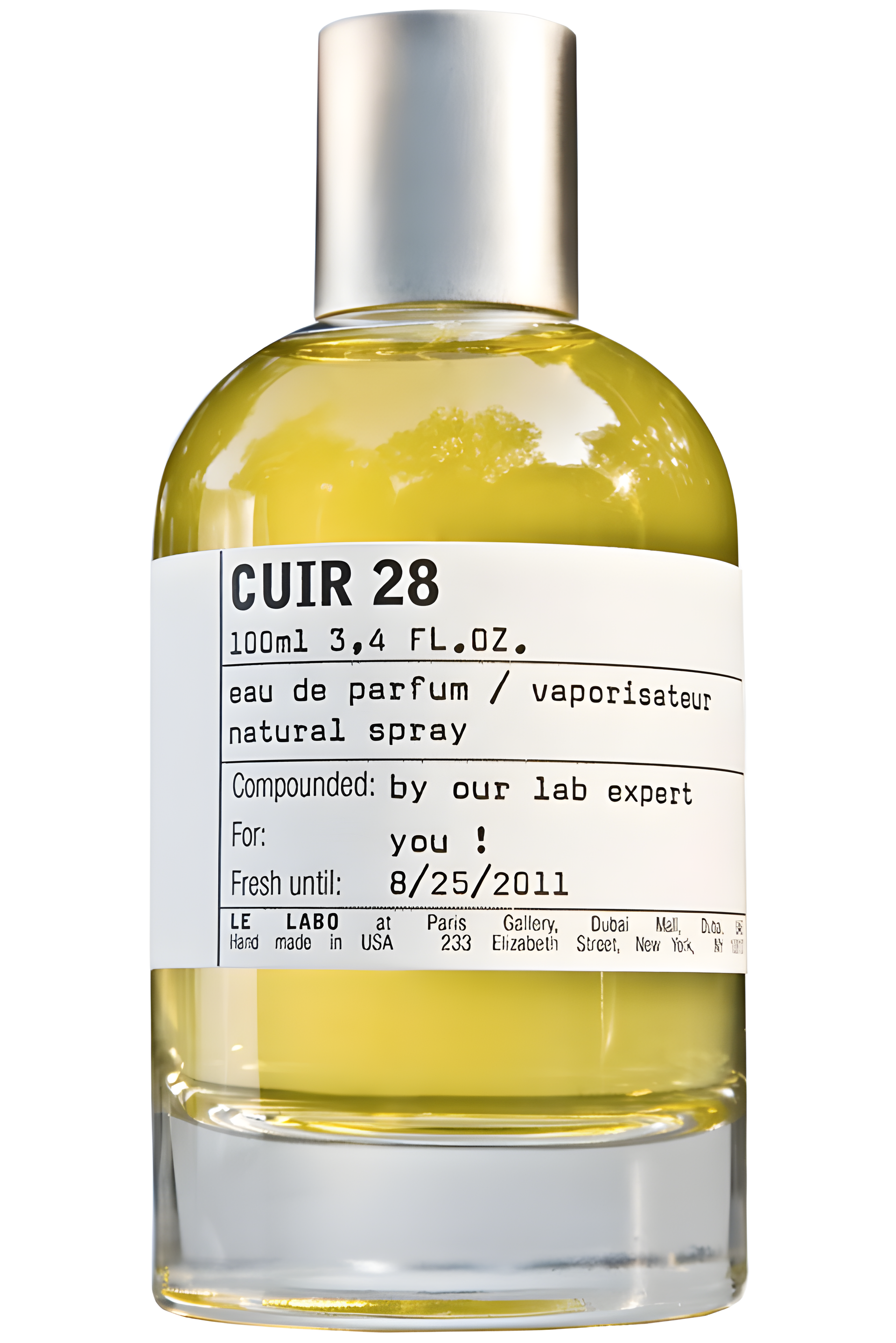 Cuir 28 Dubai by Le Labo perfume bottle