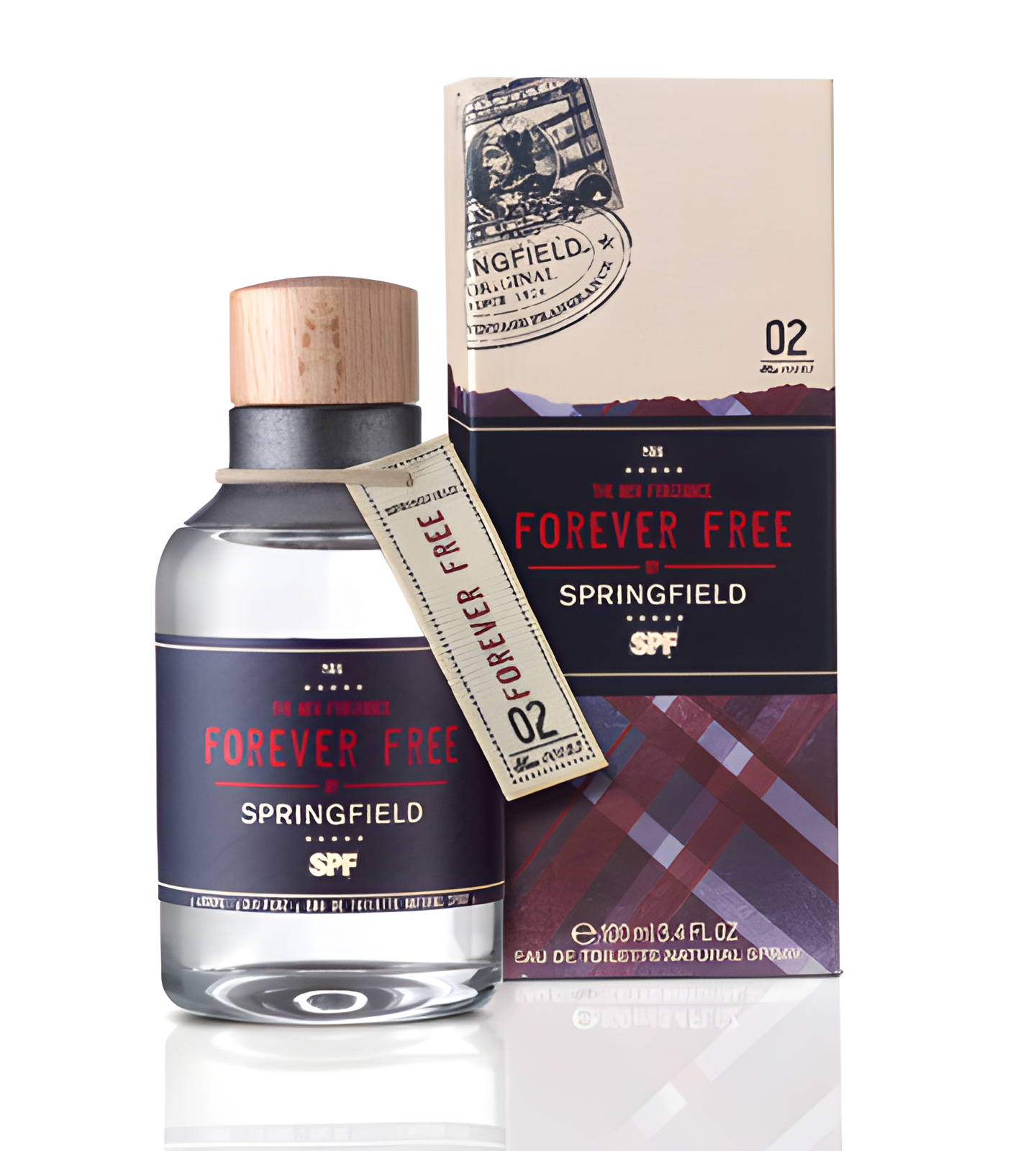 SPF Forever Free Man by Springfield perfume bottle