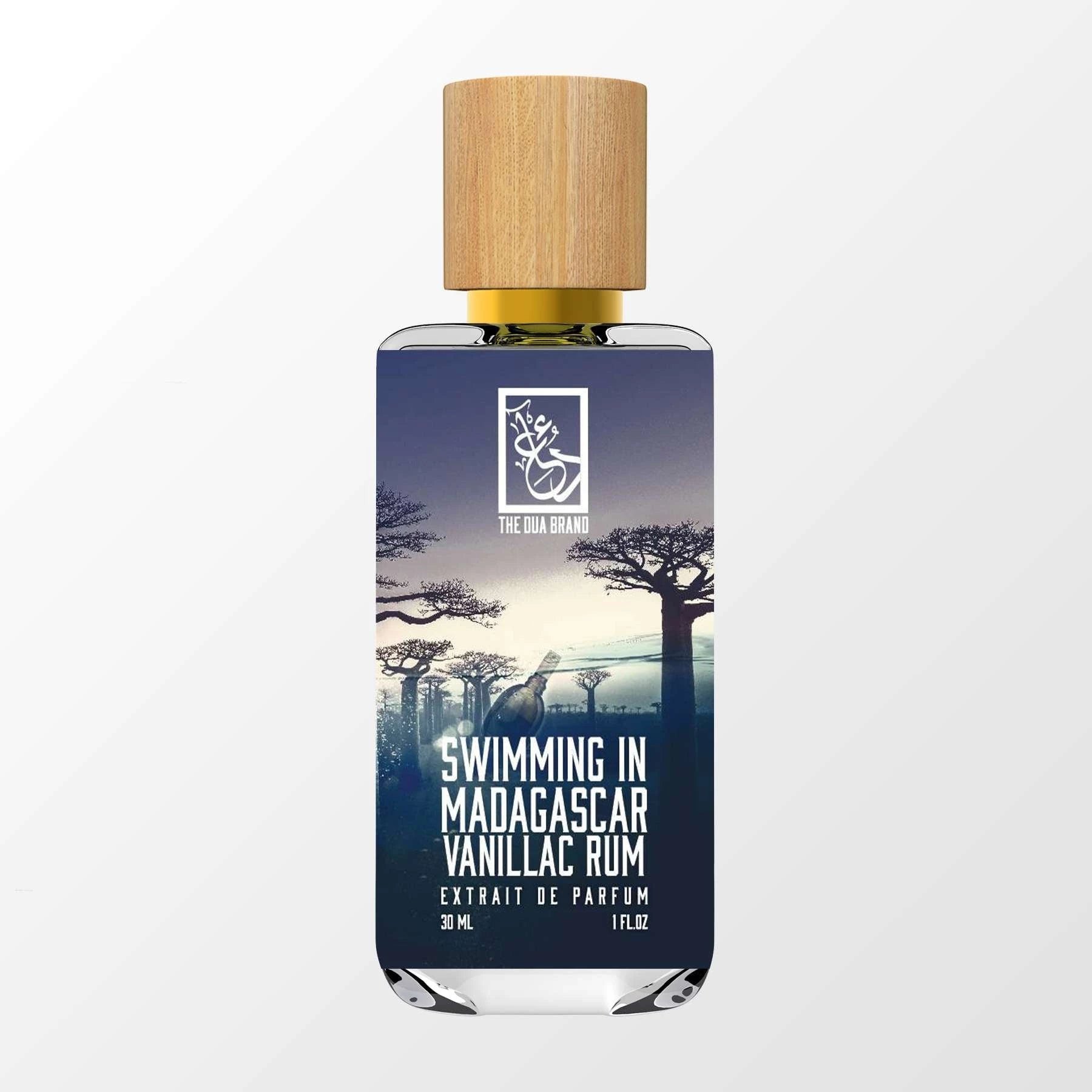 Swimming in Madagascar Vanillac Rum by The Dua Brand perfume bottle