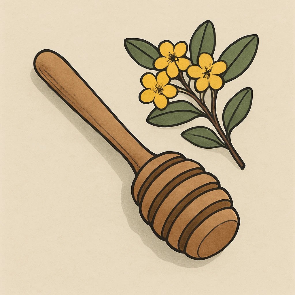 Picture of Leatherwood note