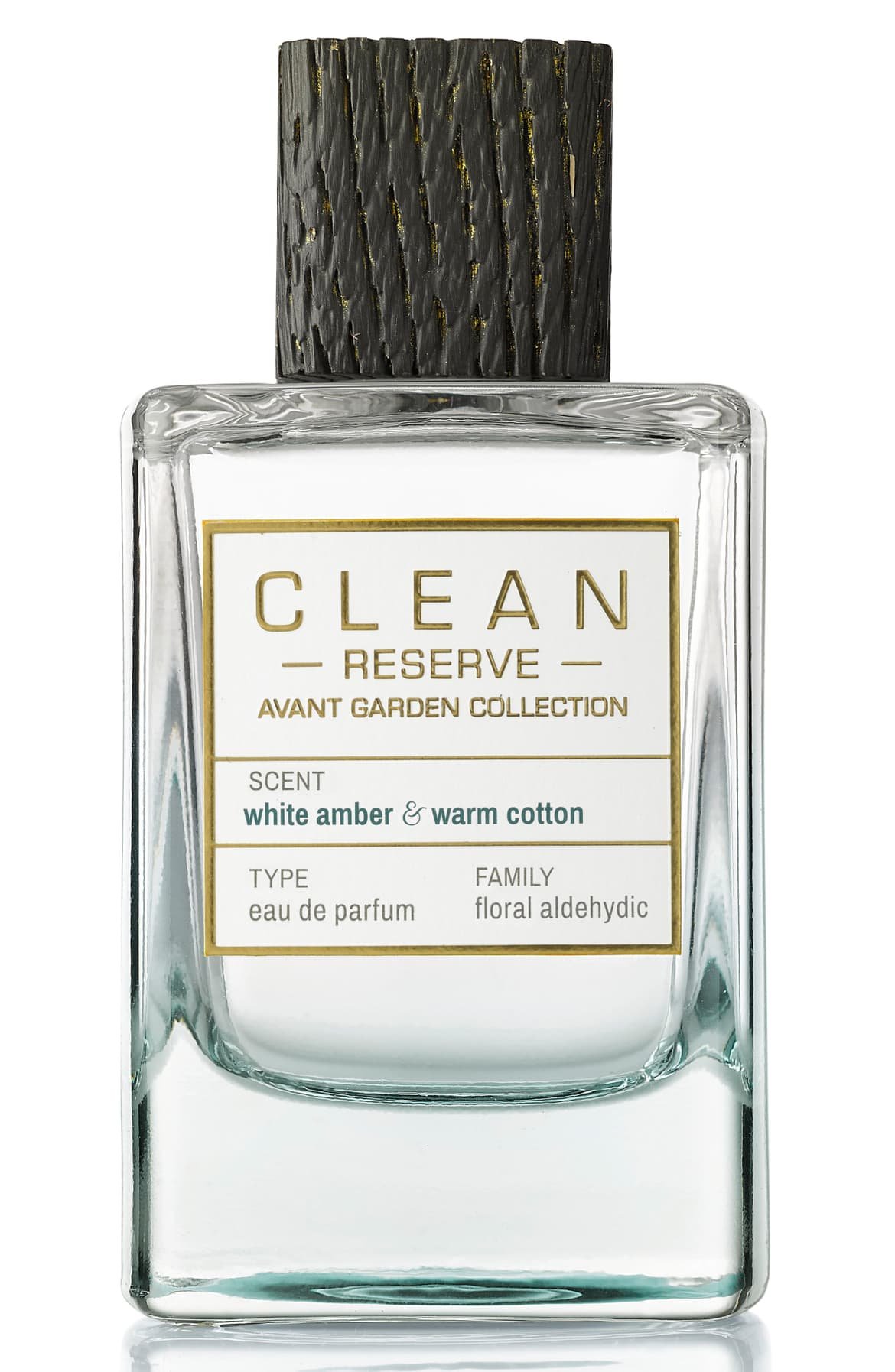 White Amber & Warm Cotton by Clean perfume bottle