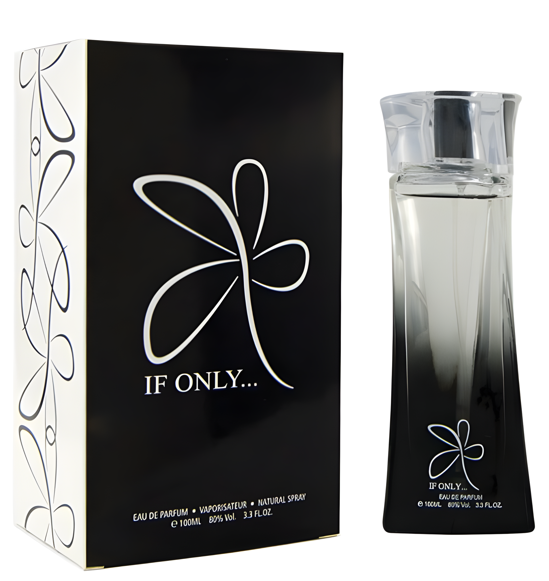 If Only Black by Laurelle London perfume bottle