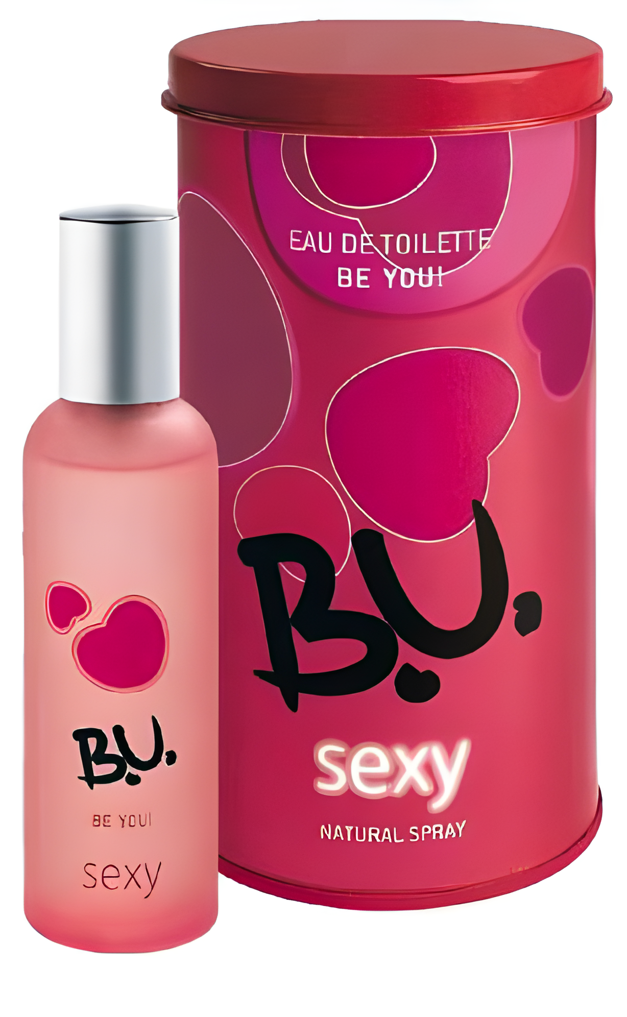 B.U. Sexy by Sarantis perfume bottle