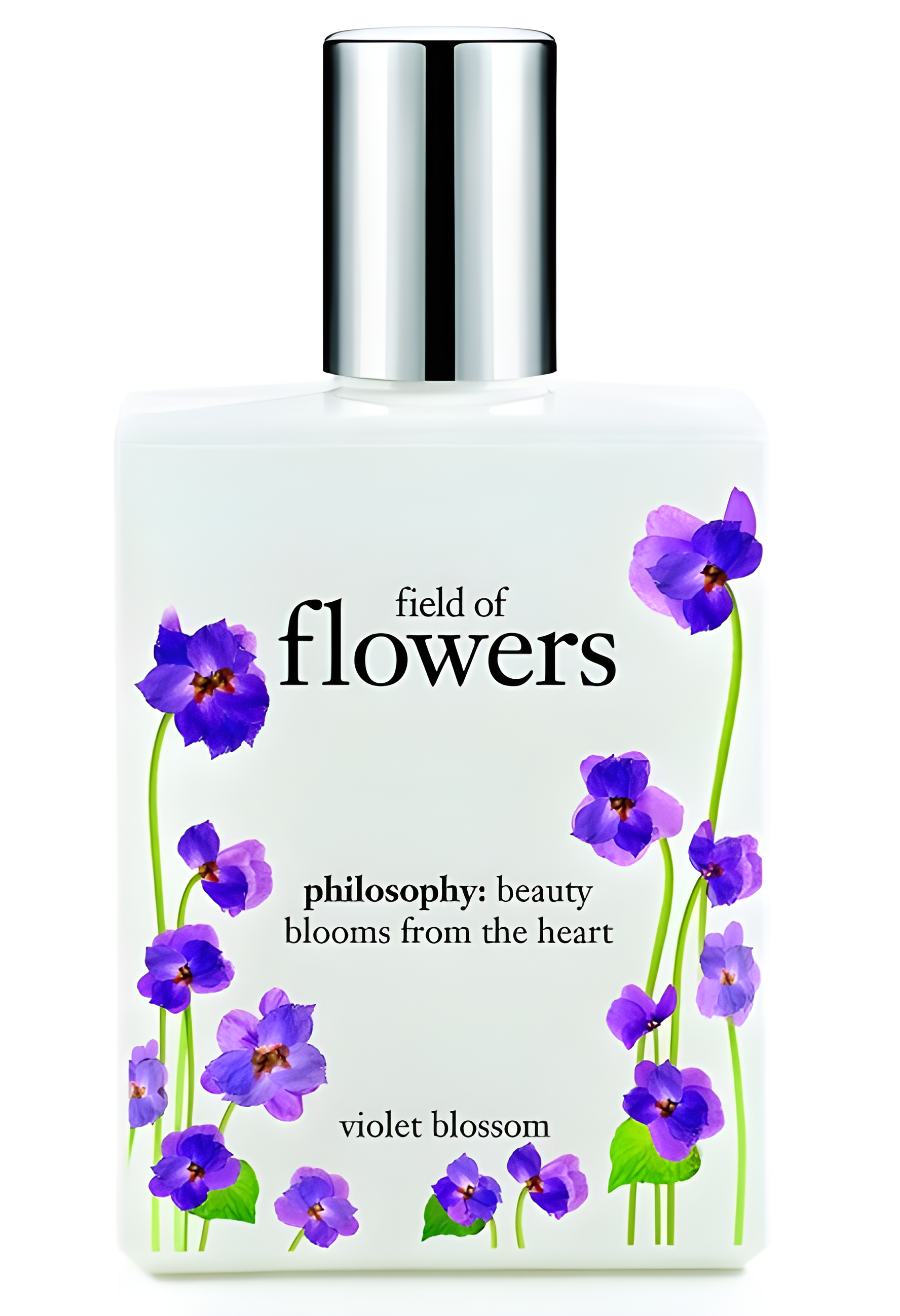 Field of Flowers Violet Blossom by Philosophy perfume bottle