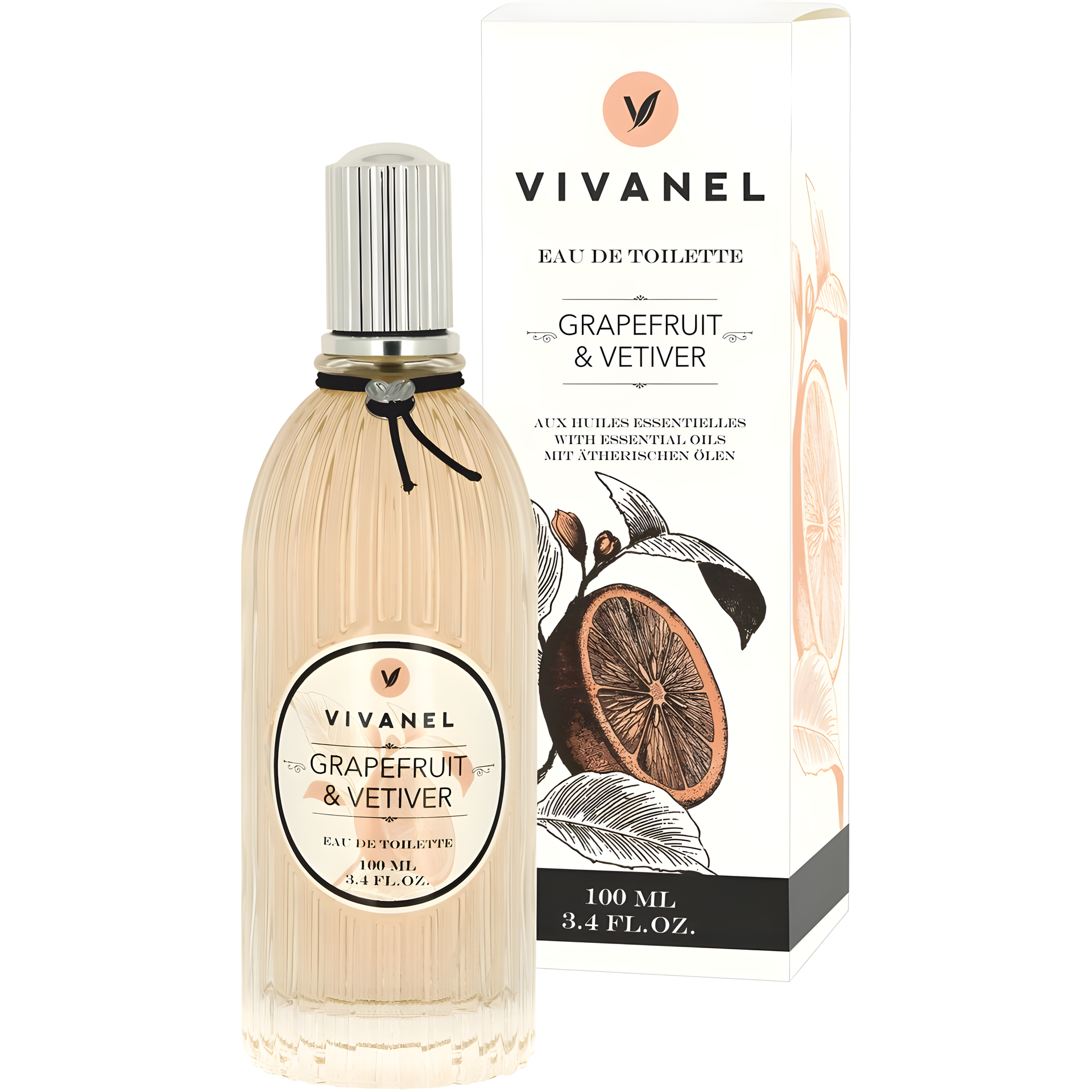 Grapefruit & Vetiver by Vivanel perfume bottle