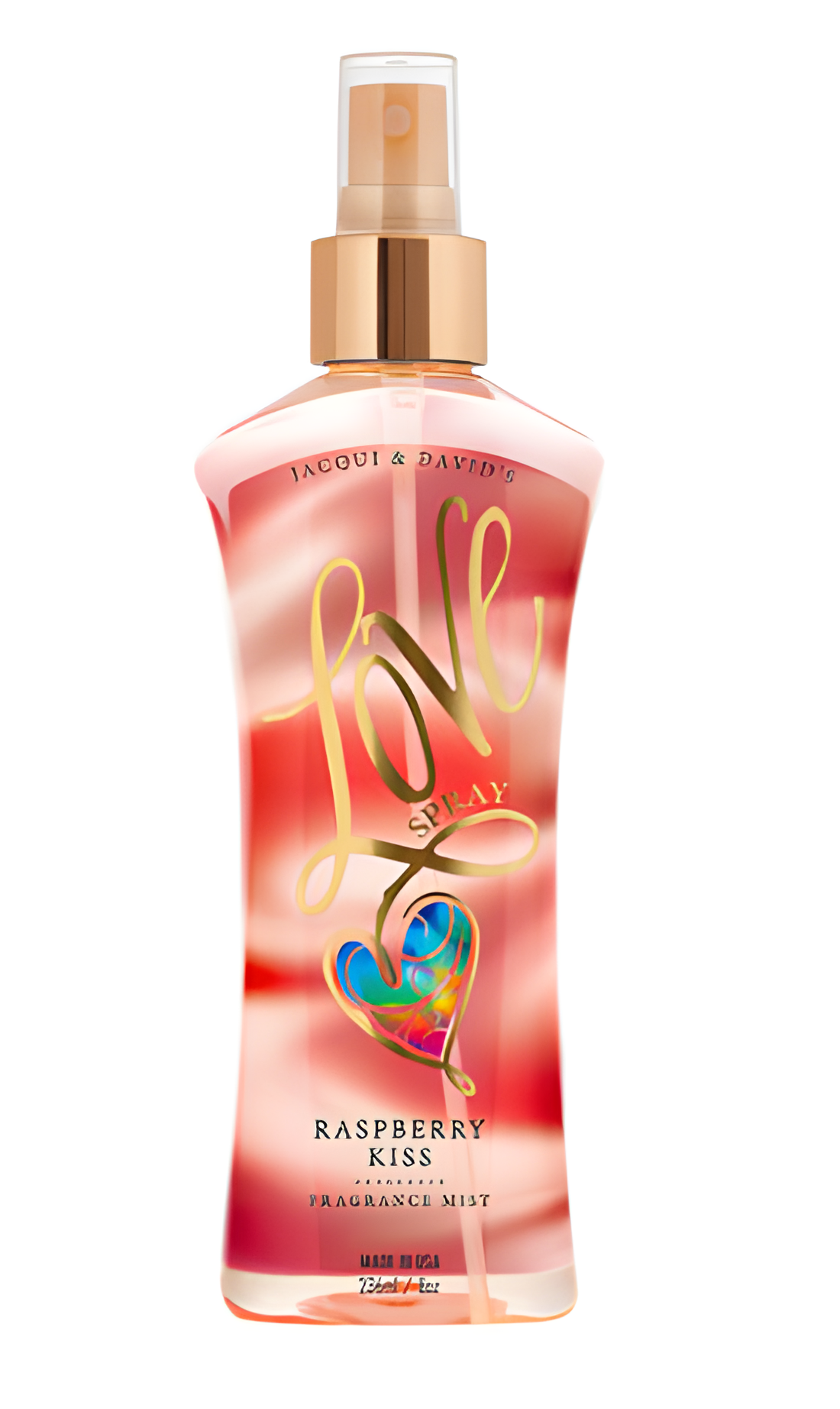 Love Spray Raspberry Kiss by Jacqui & David perfume bottle
