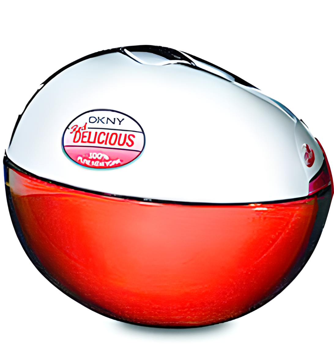 DKNY Red Delicious by Donna Karan perfume bottle