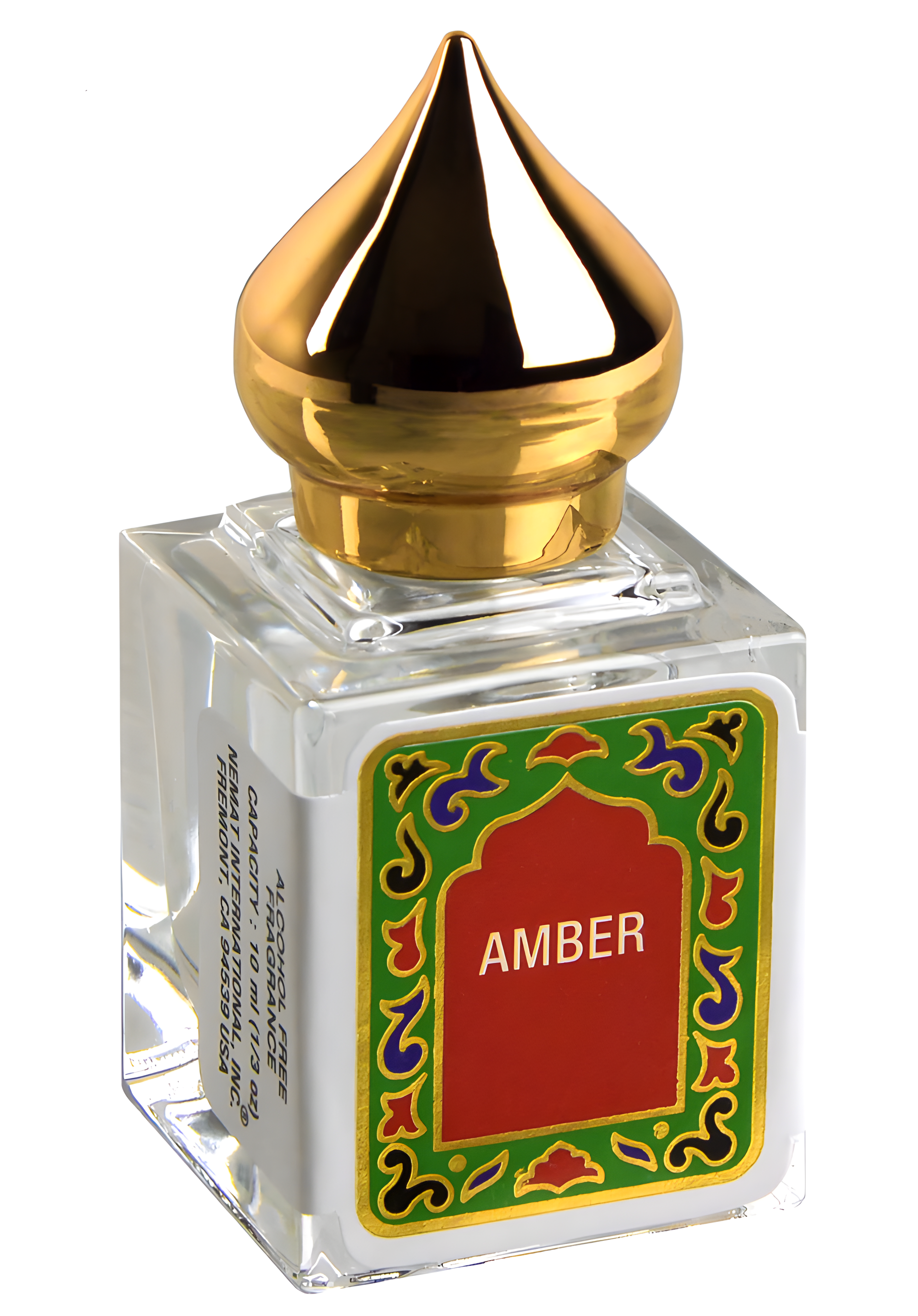 Amber Fragrance Oil by Nemat International perfume bottle