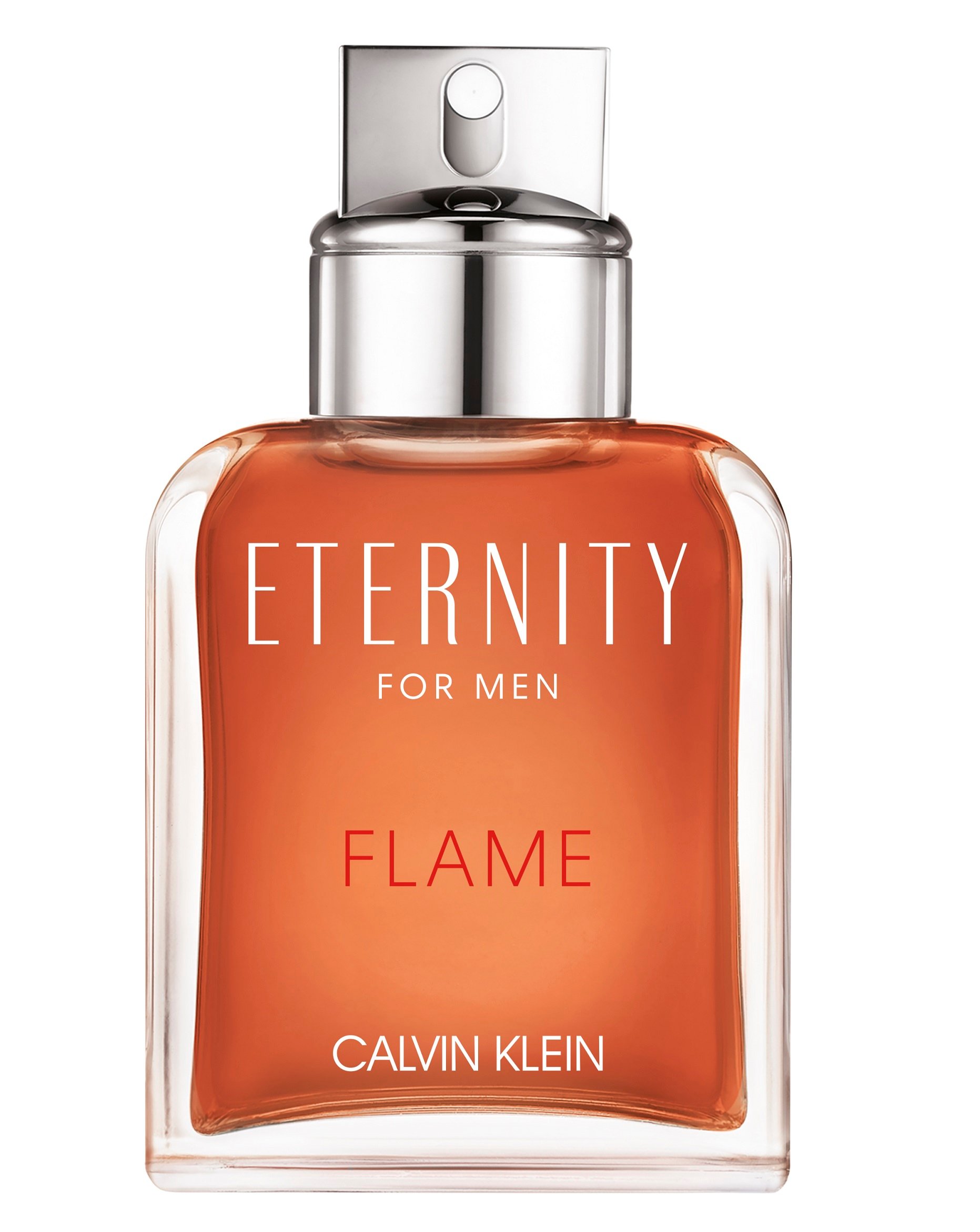 Eternity Flame for Men by Calvin Klein perfume bottle