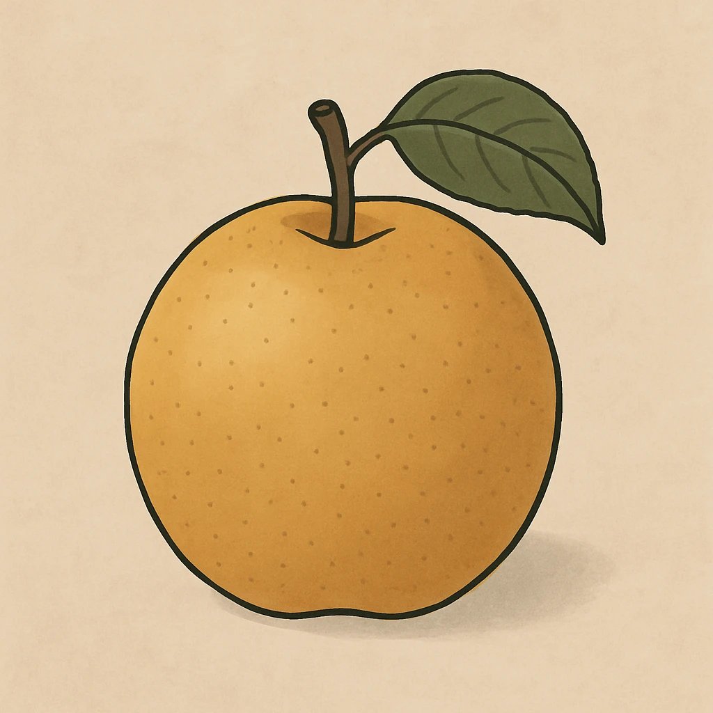 Picture of Nashi Pear note