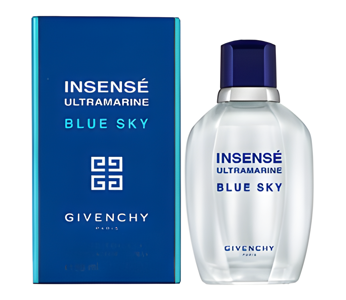 Insense Ultramarine Blue Sky by Givenchy perfume bottle