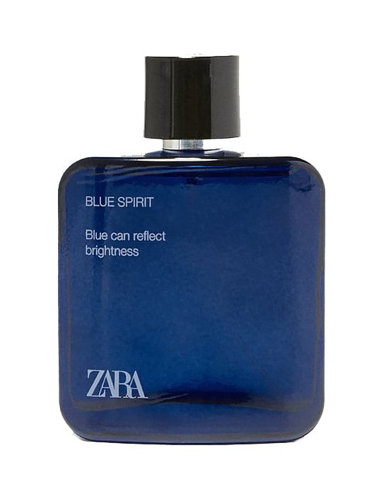 Blue Spirit by Zara perfume bottle