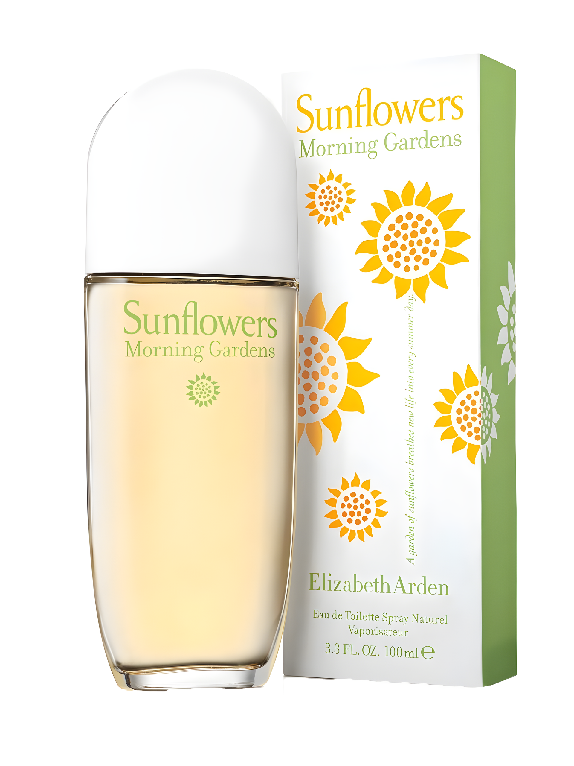 Sunflowers Morning Gardens by Elizabeth Arden perfume bottle