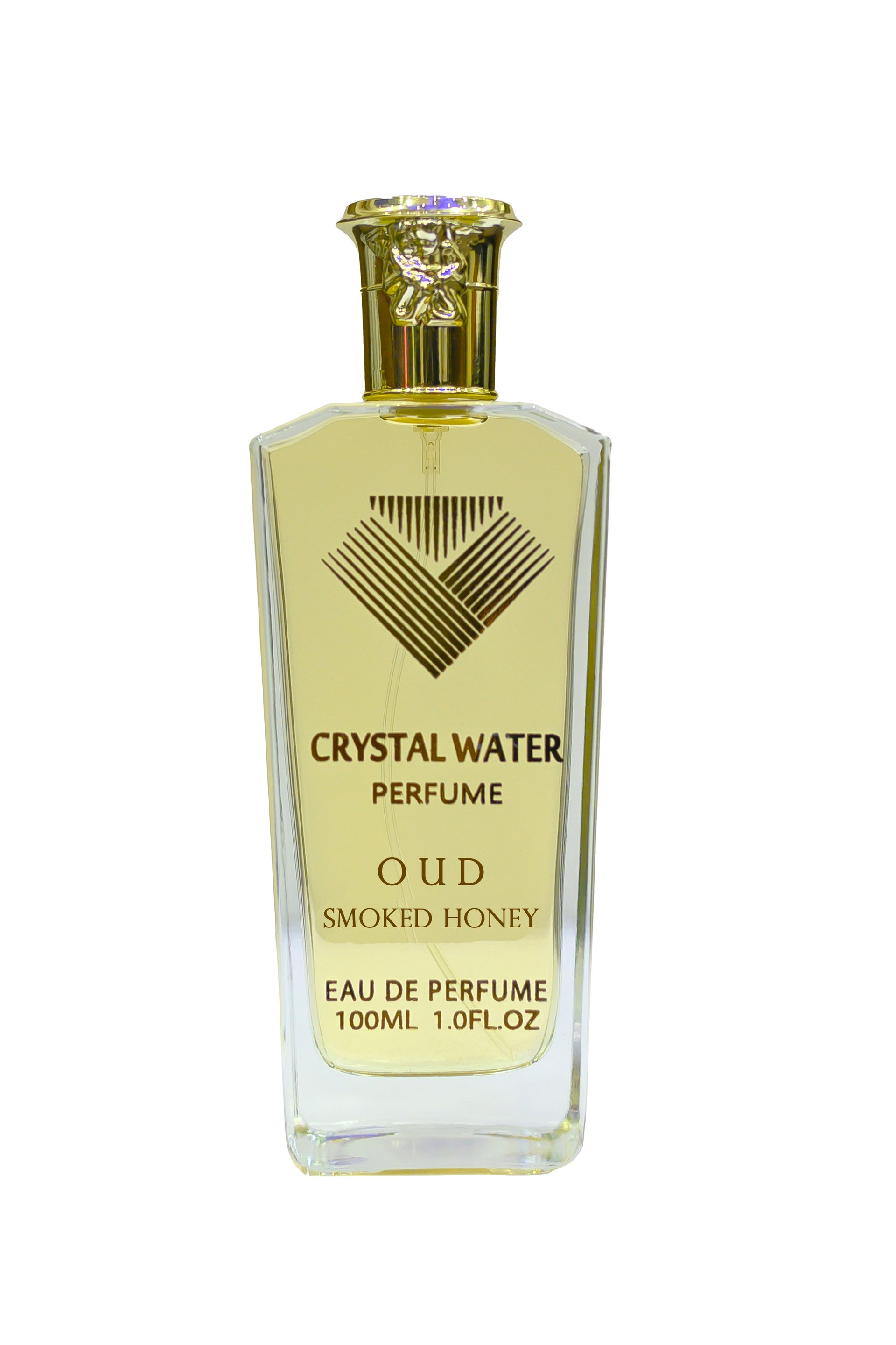 Oud Smoked Honey by Crystal Water perfume bottle