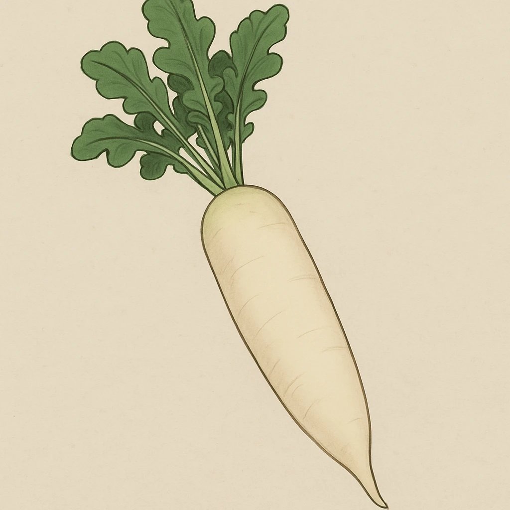Picture of Daikon Radish note