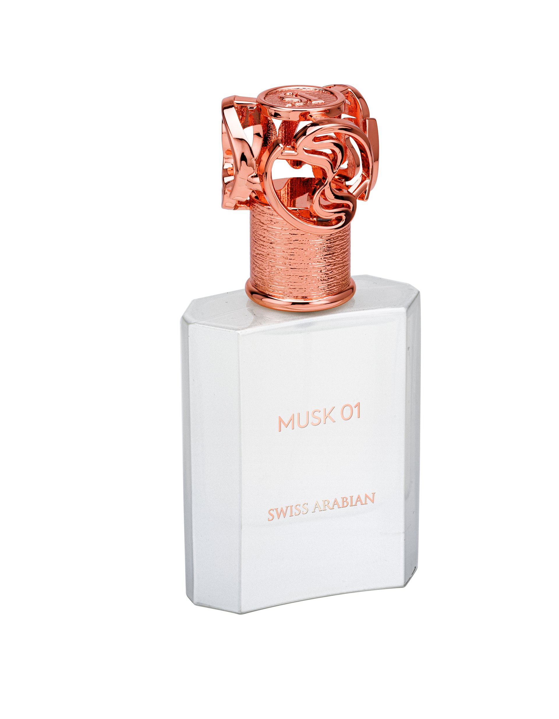 Musk 01 by Swiss Arabian perfume bottle
