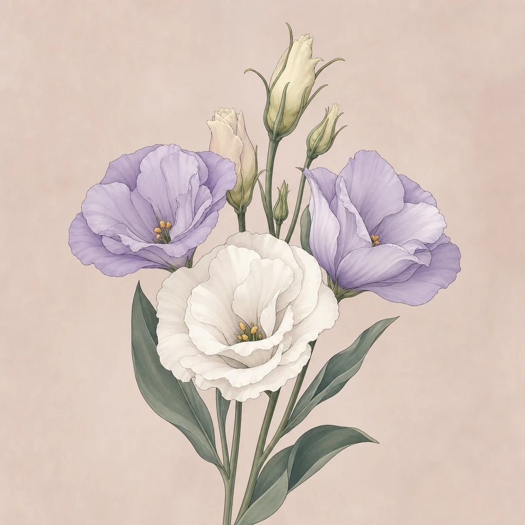 Picture of Eustoma | Lisianthus note