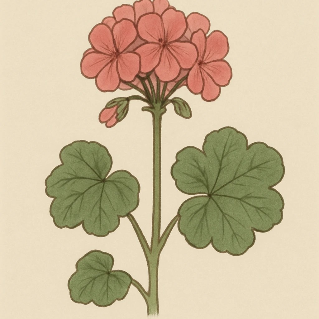 Picture of Geranium note