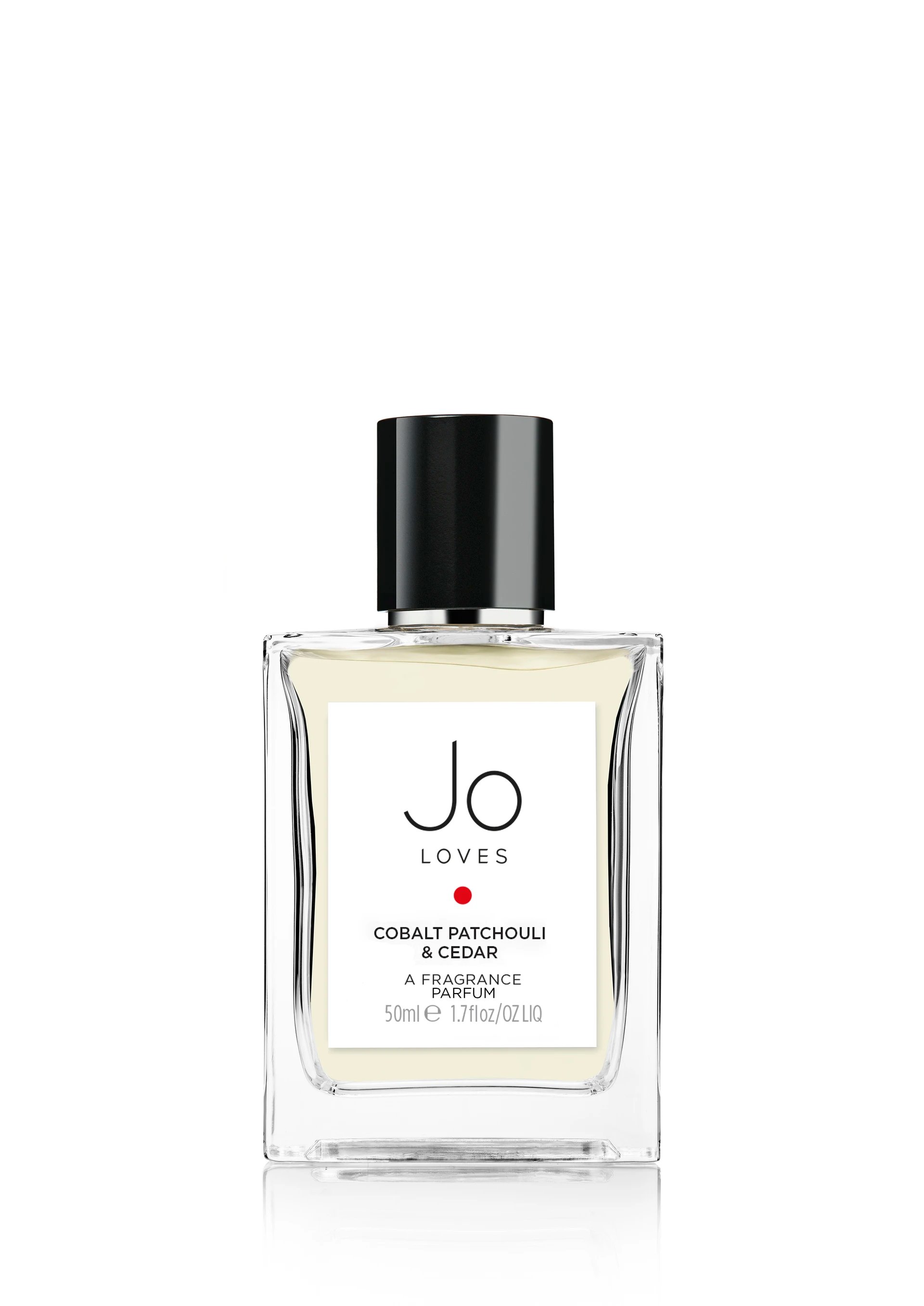 Cobalt Patchouli & Cedar by Jo Loves perfume bottle