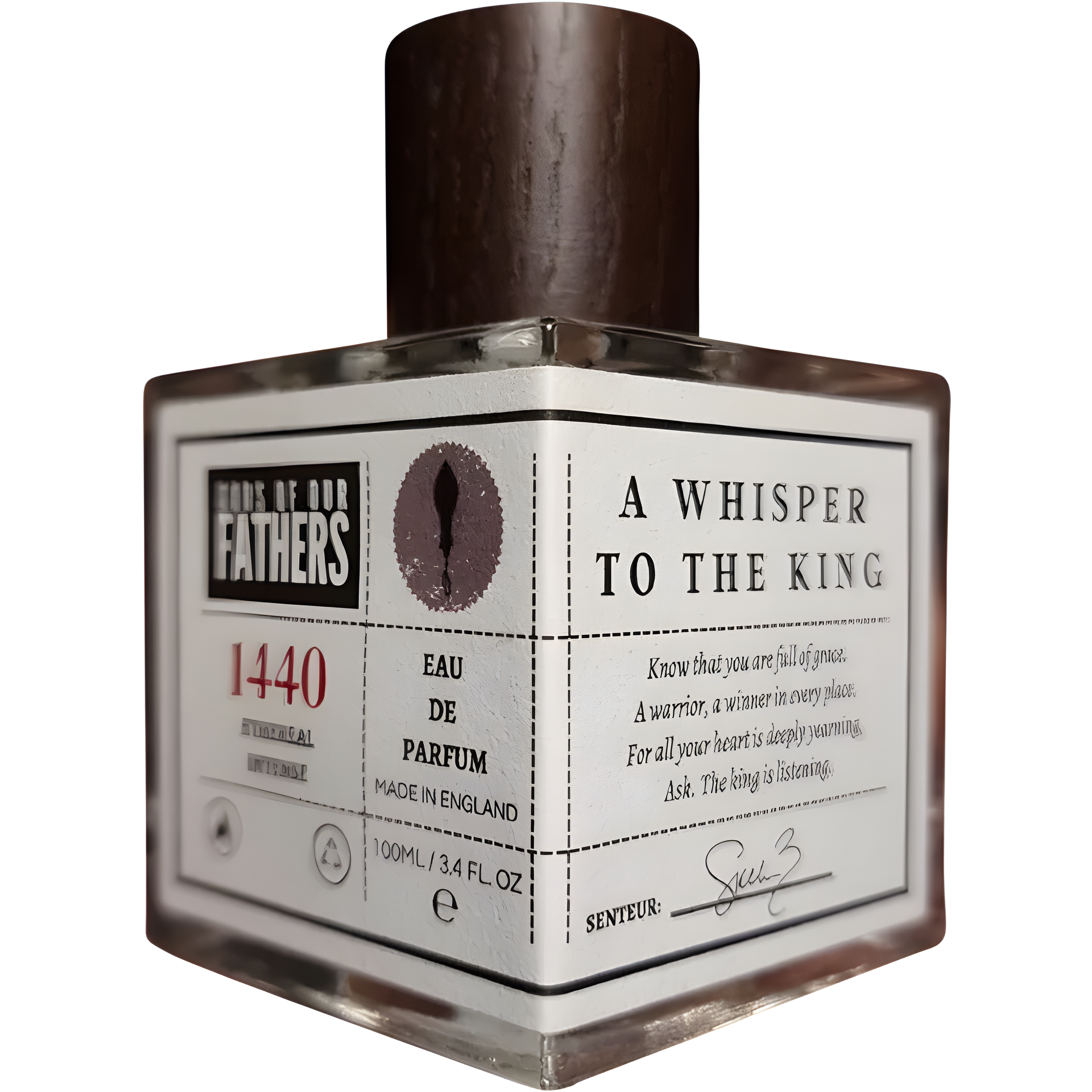A Whisper to the King by Gods Of Our Fathers perfume bottle