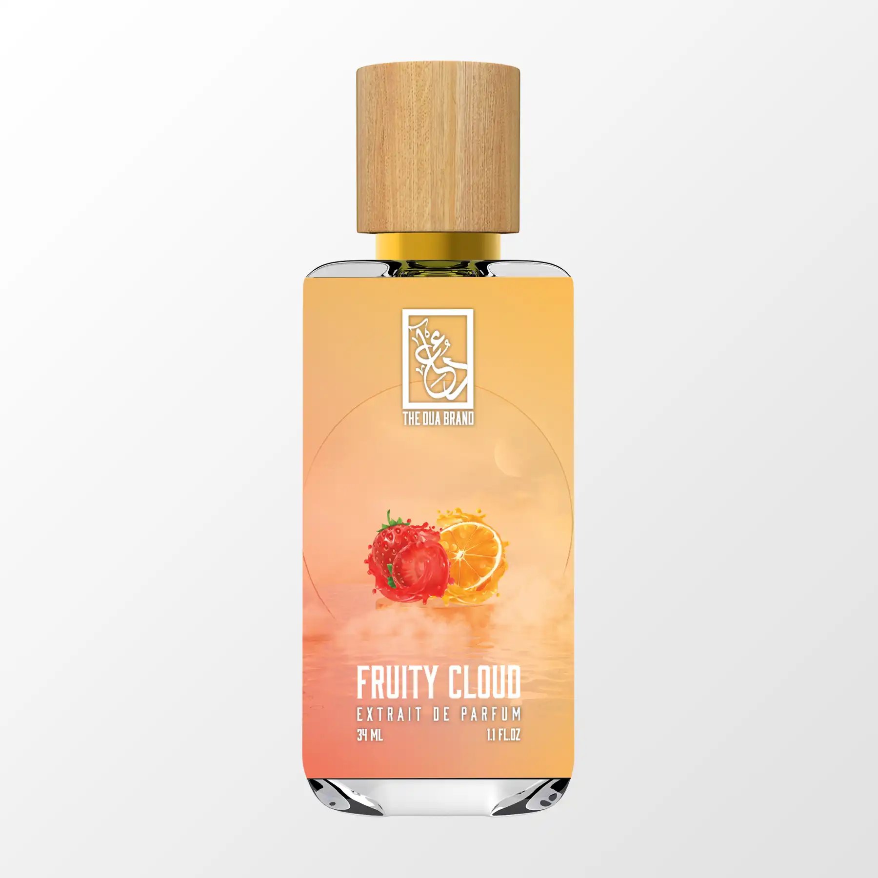 Fruity Cloud by The Dua Brand perfume bottle
