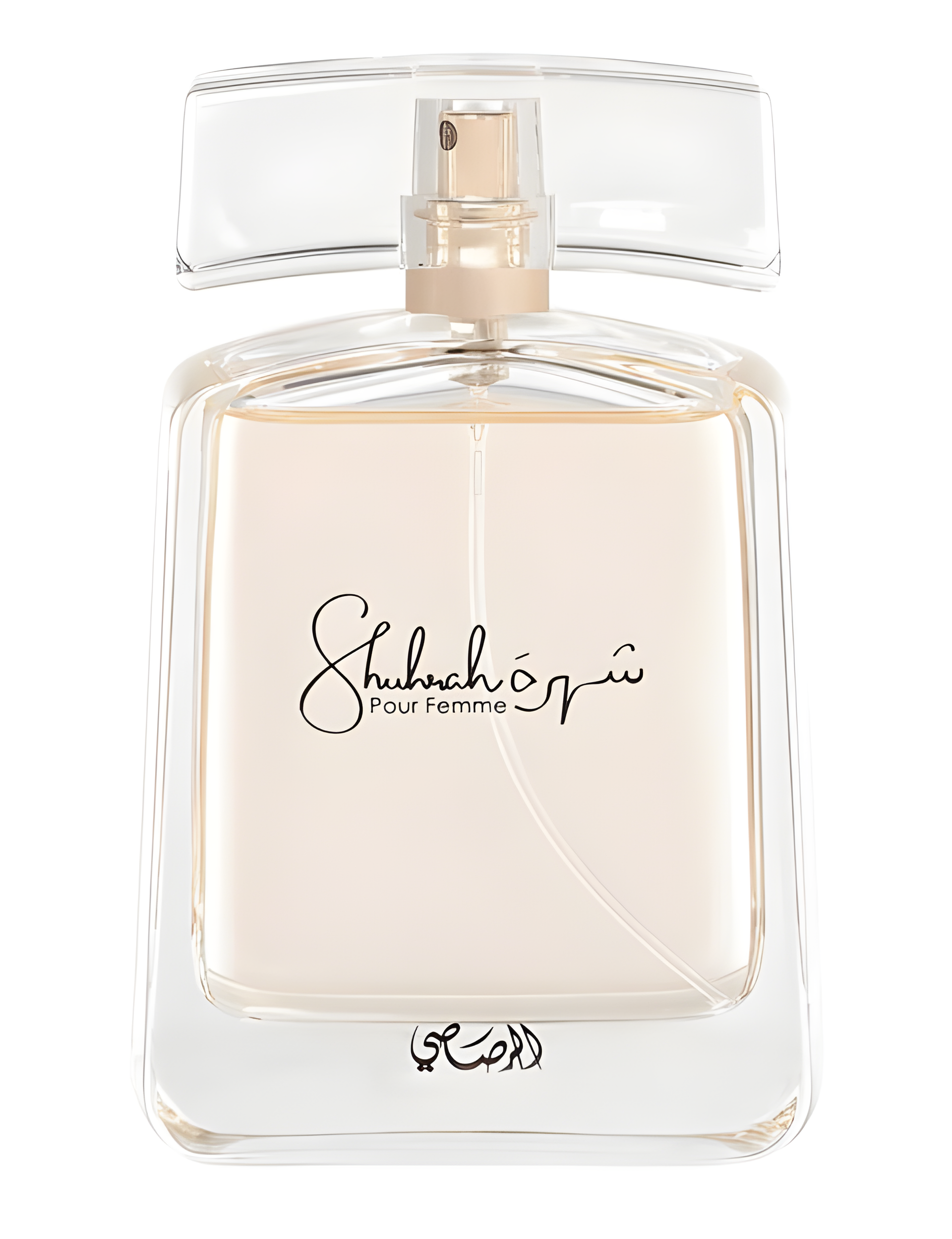 Shuhrah Pour Femme by Rasasi perfume bottle