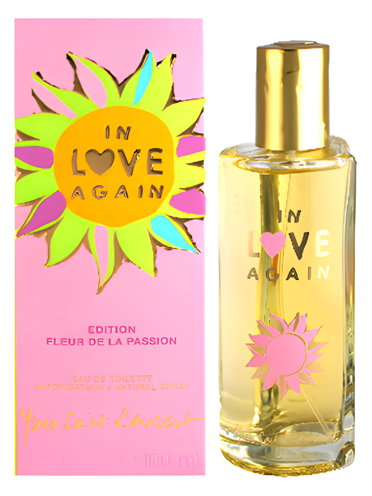 In Love Again Edition Fleur de La Passion by Yves Saint Laurent perfume bottle