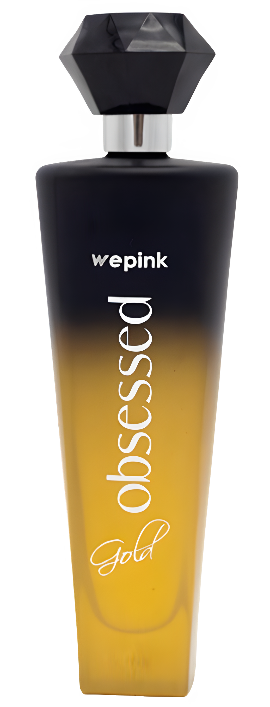 Obsessed Gold by We Pink perfume bottle