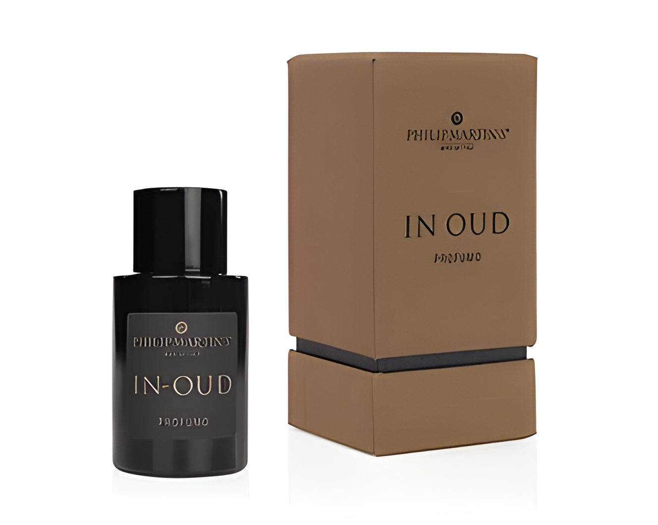 In Oud by Philip Martin's perfume bottle