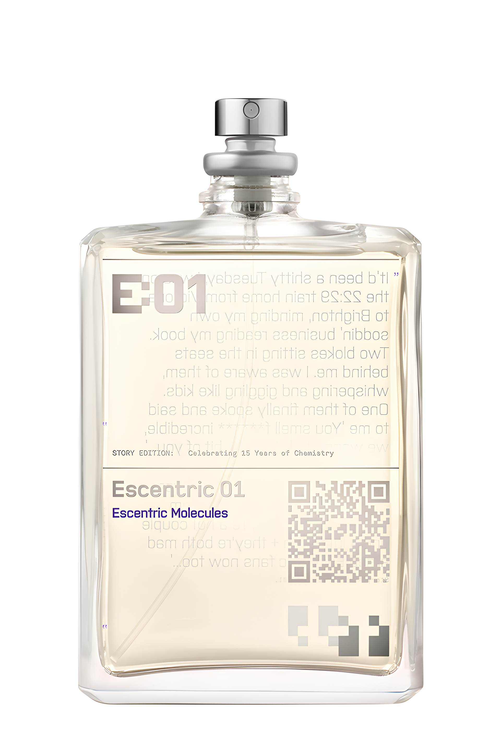 Escentric 01 Limited Edition 15 Years by Escentric Molecules perfume bottle