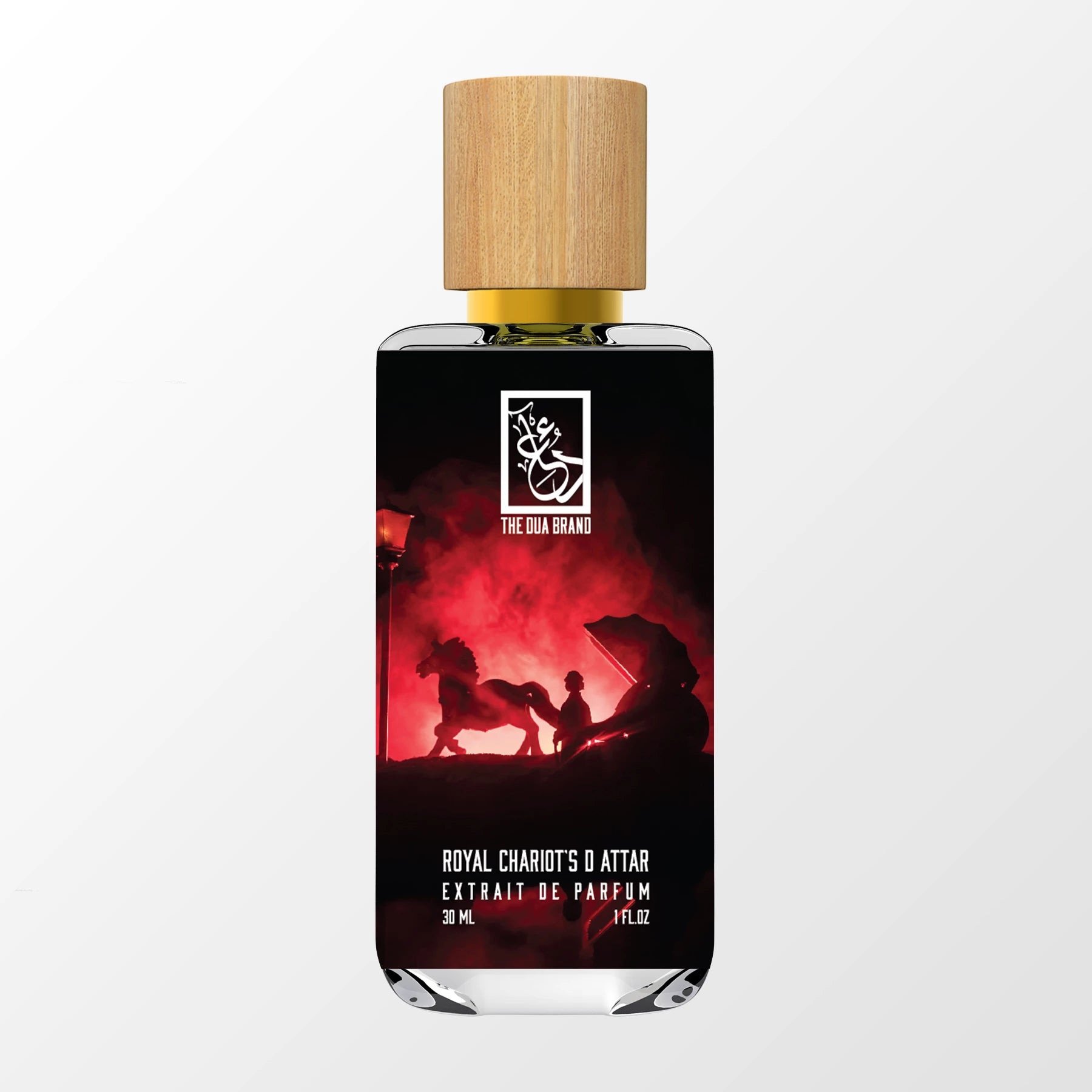 Royal Chariot's D Attar by The Dua Brand perfume bottle