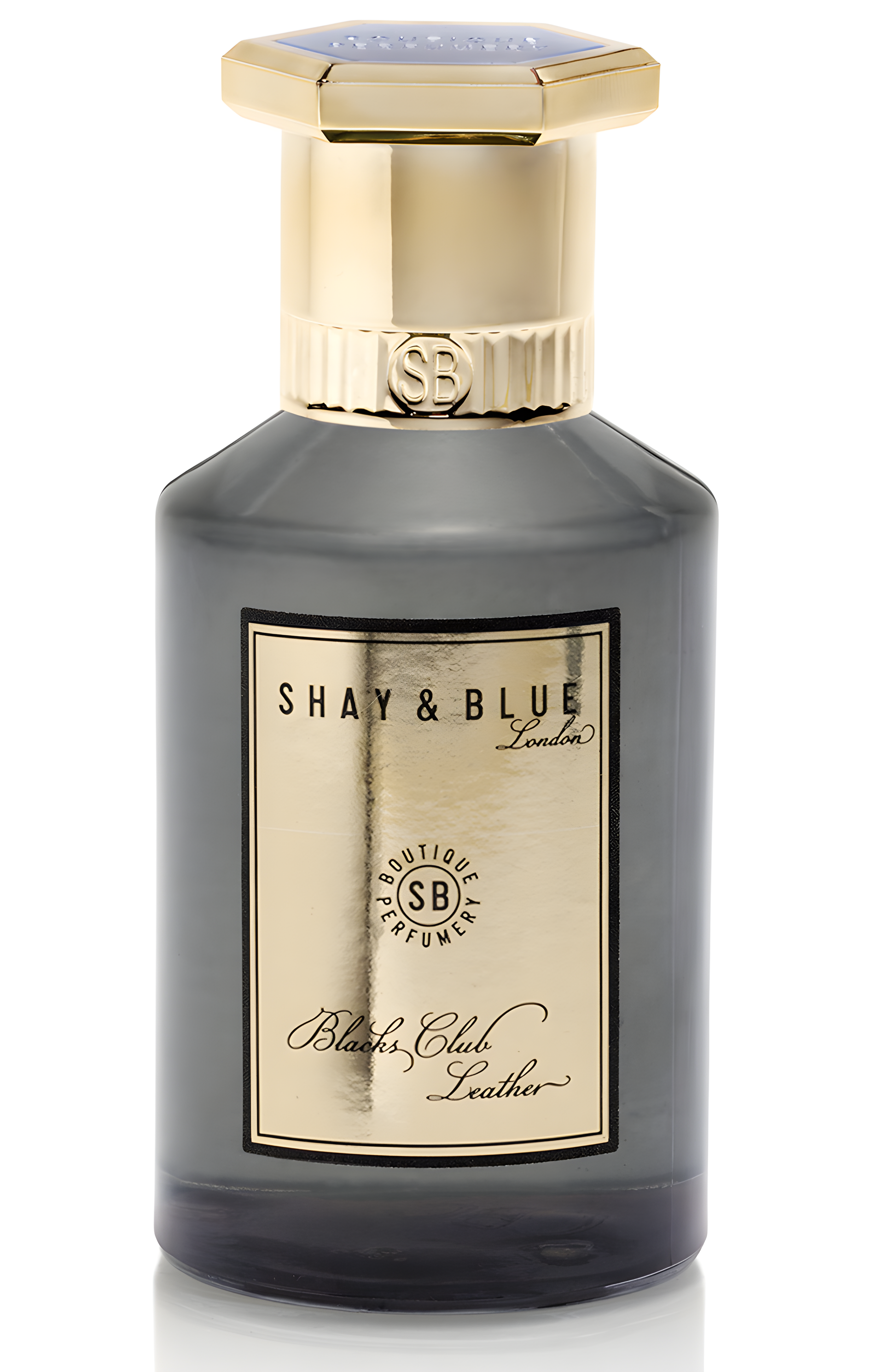 Blacks Club Leather by Shay & Blue London perfume bottle
