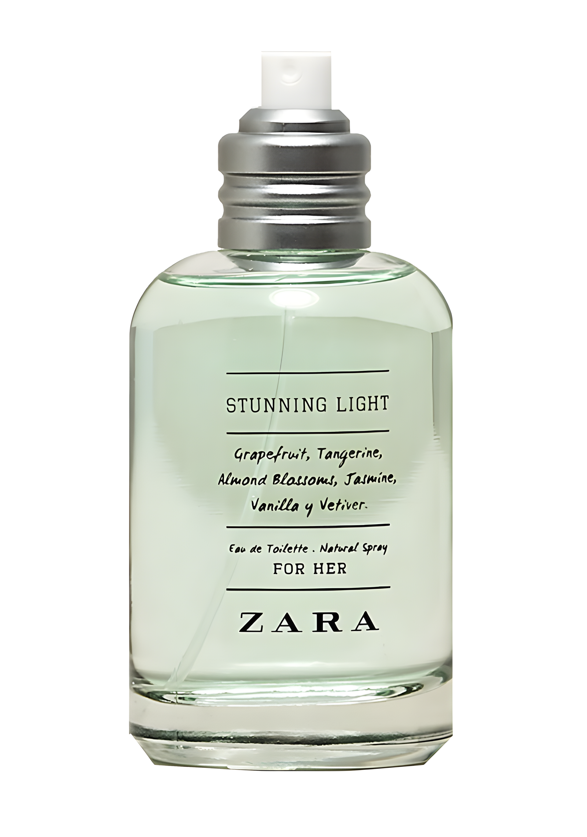 Stunning Light by Zara perfume bottle
