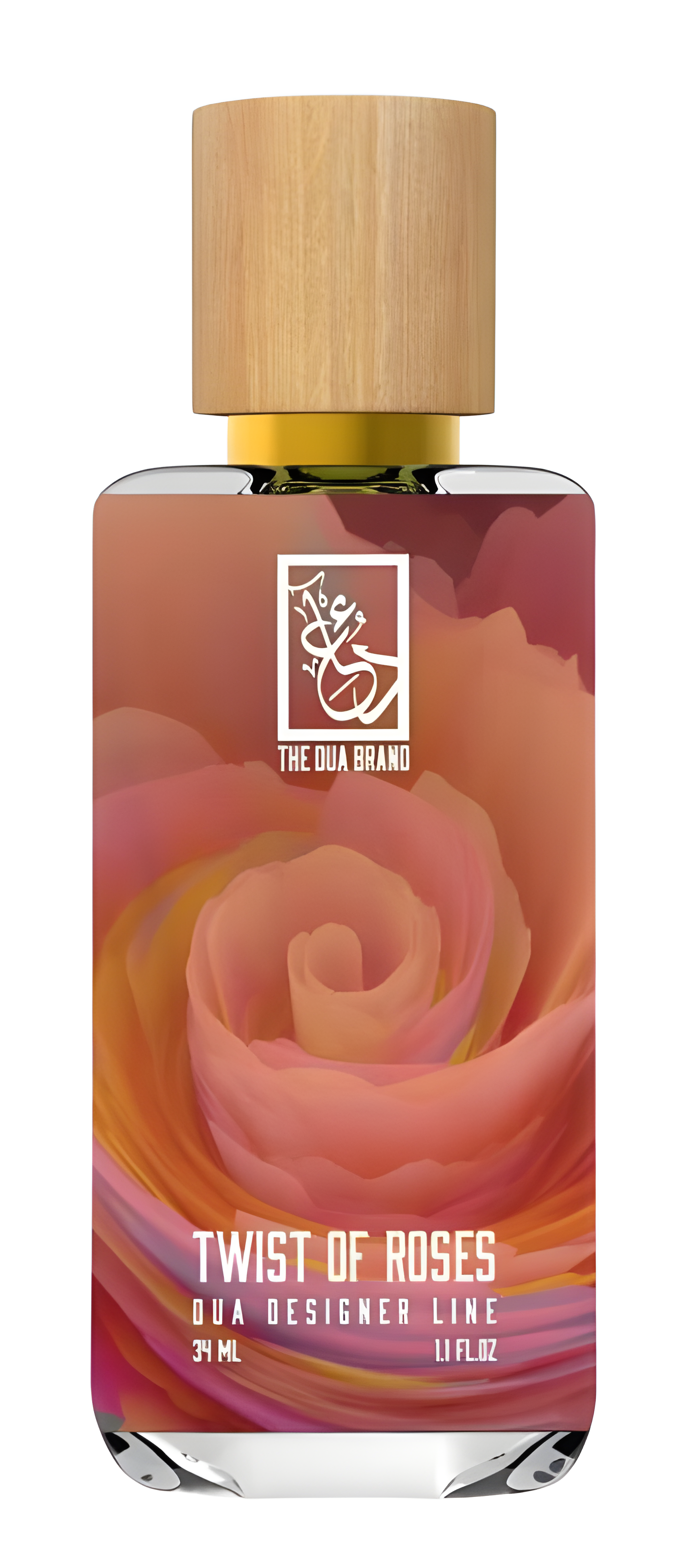 Twist of Roses by The Dua Brand perfume bottle