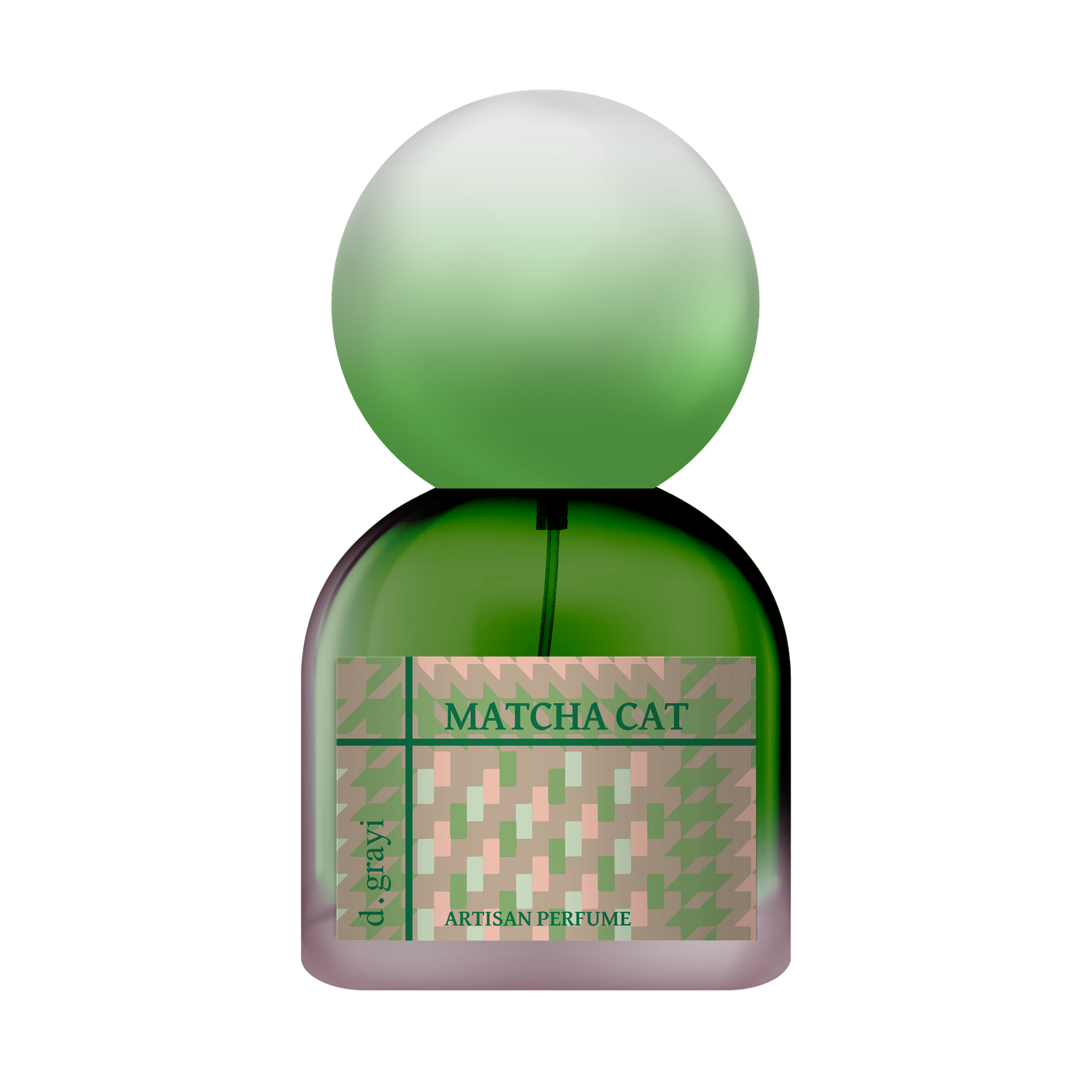 Matcha Cat by d.grayi perfume bottle
