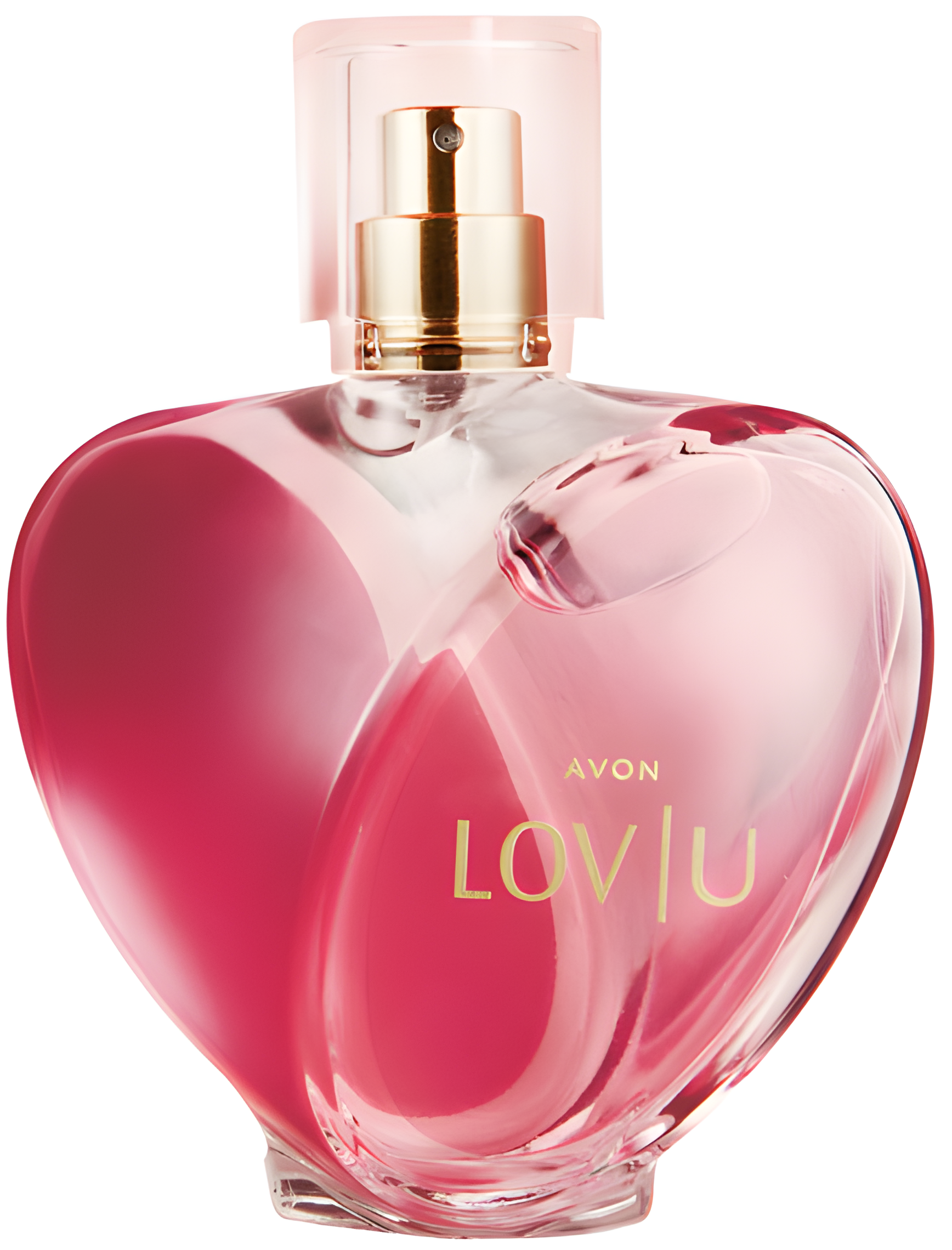 LOV | U by Avon perfume bottle