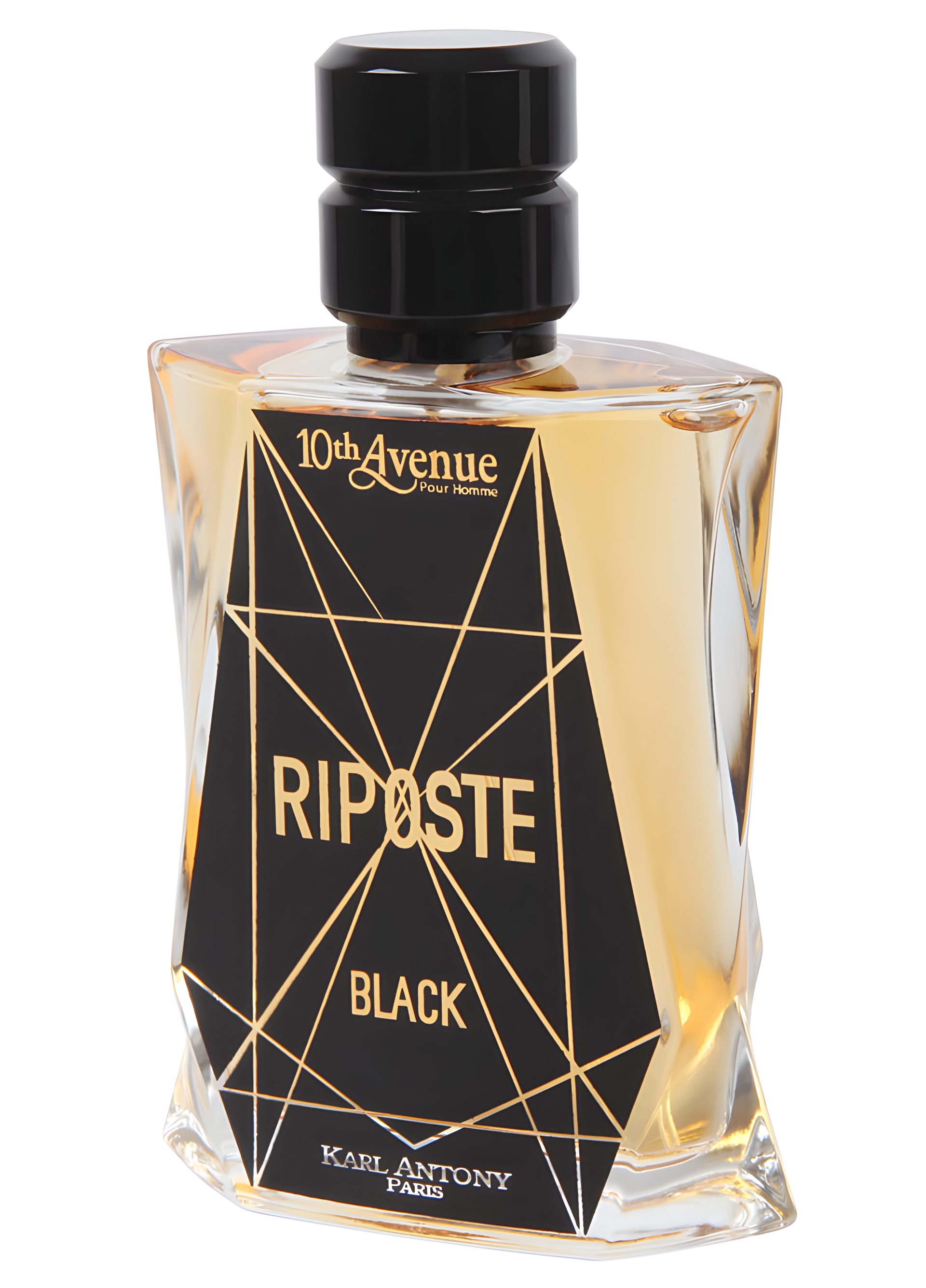 Riposte Black by 10th Avenue Karl Antony perfume bottle